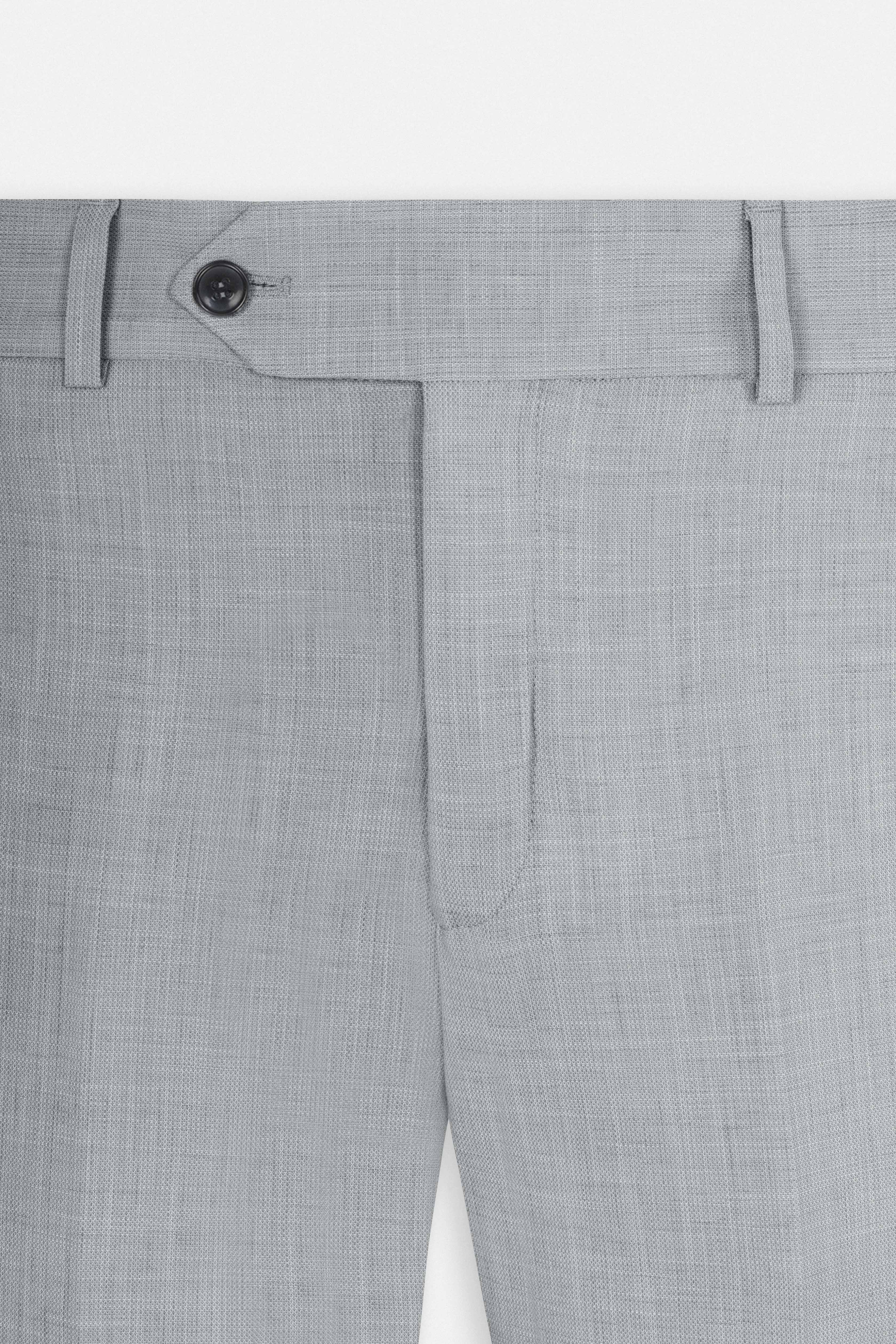 Light Gray Smart Casual Pants