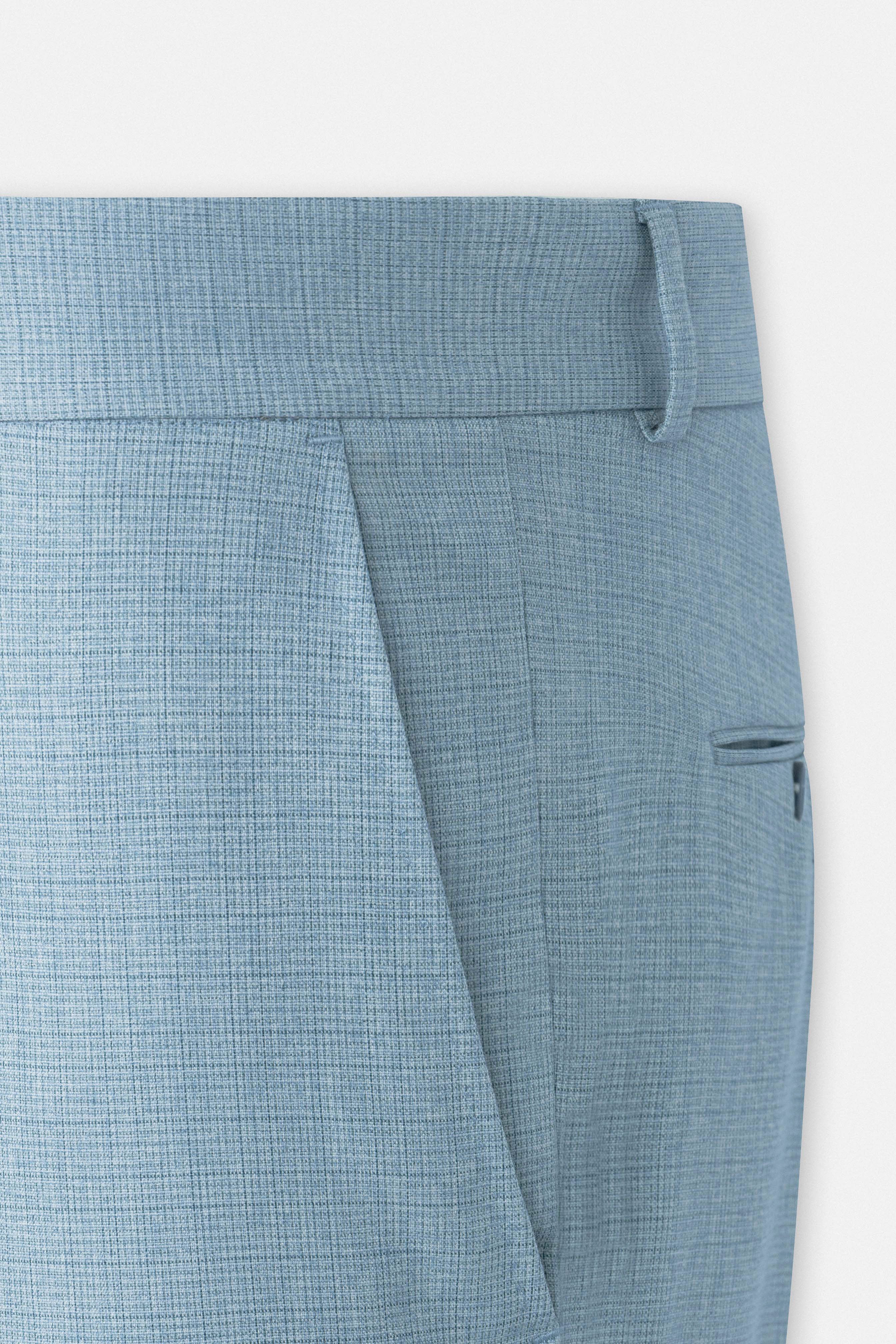 Light Blue Smart Casual Pants