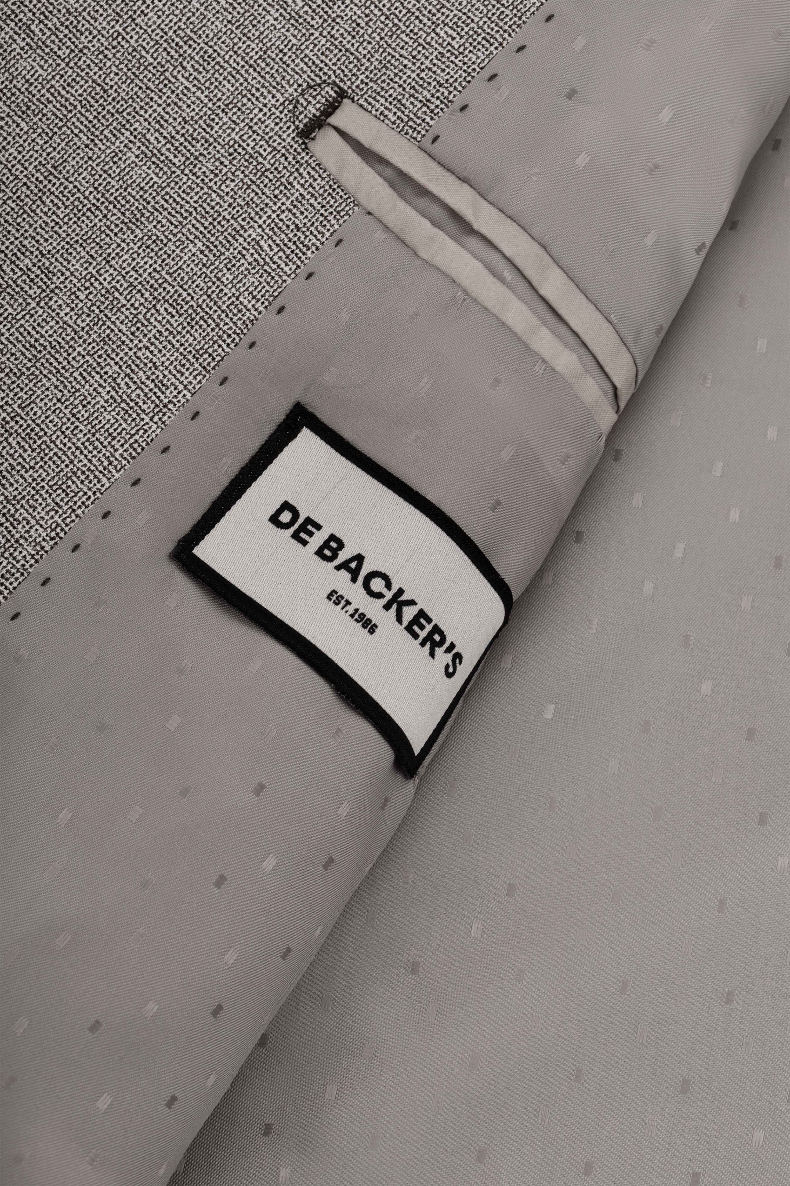 Dark Brown Jacquard Classic Blazer