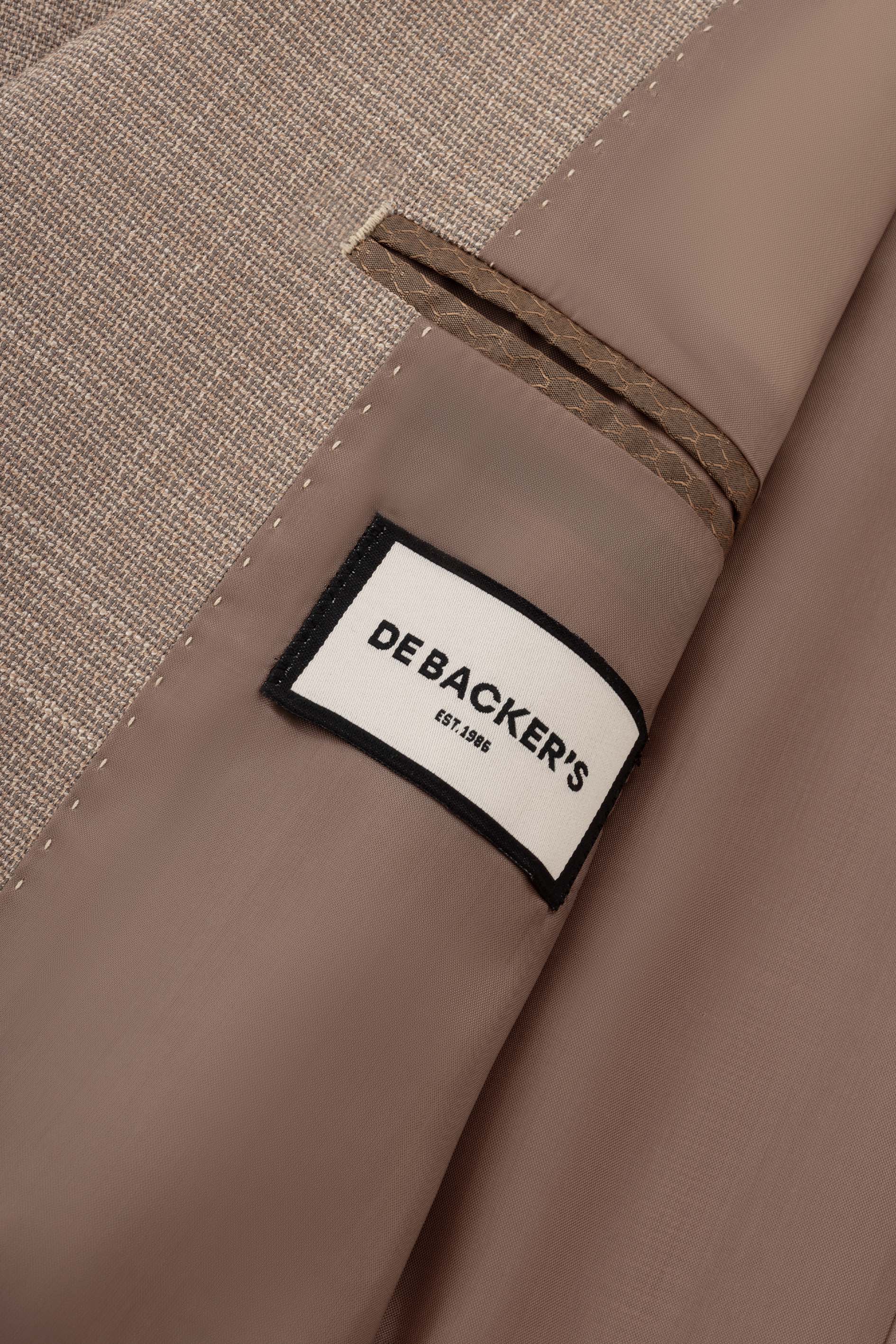 Light Brown patterned Casual Blazer