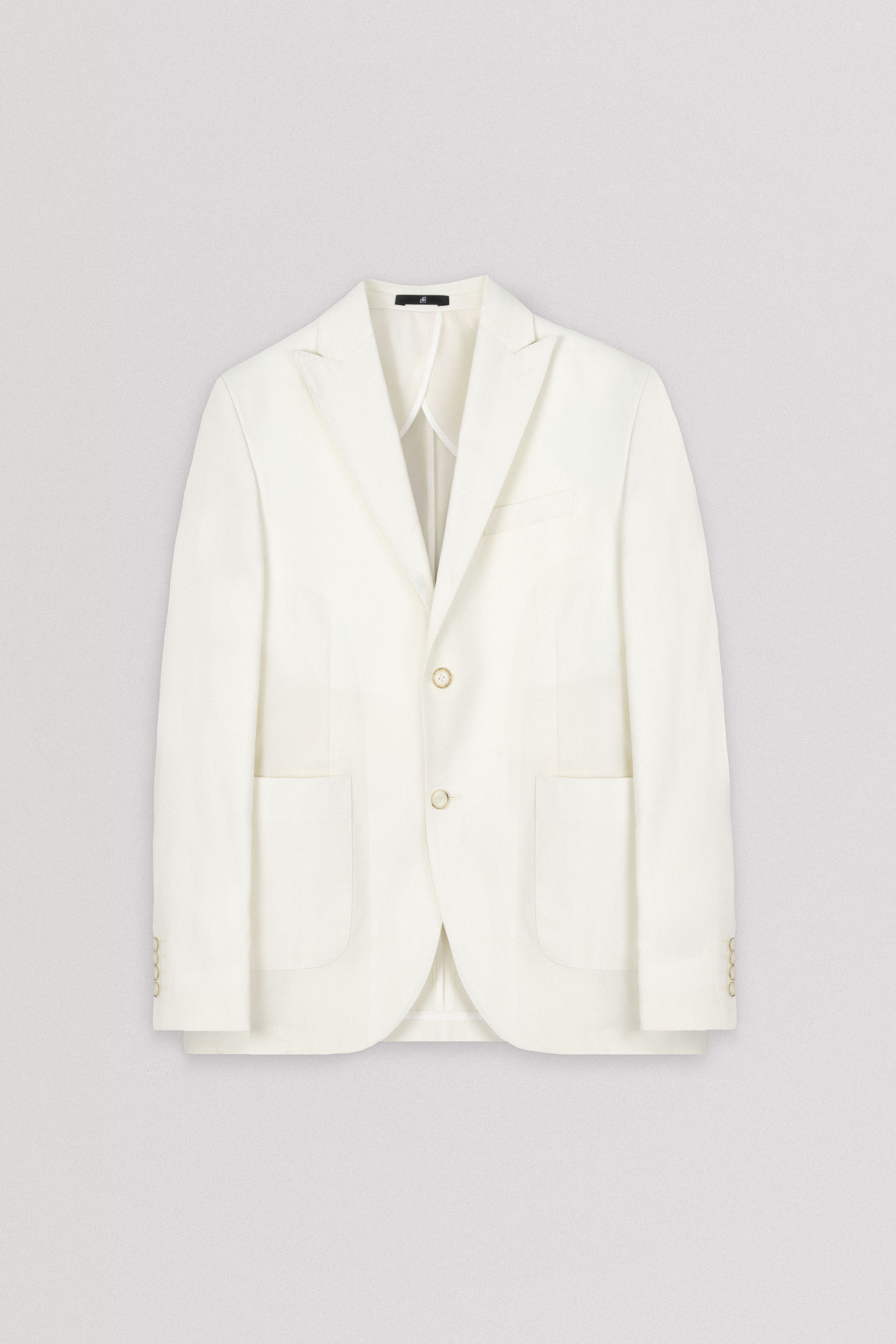 Off White Casual Blazer