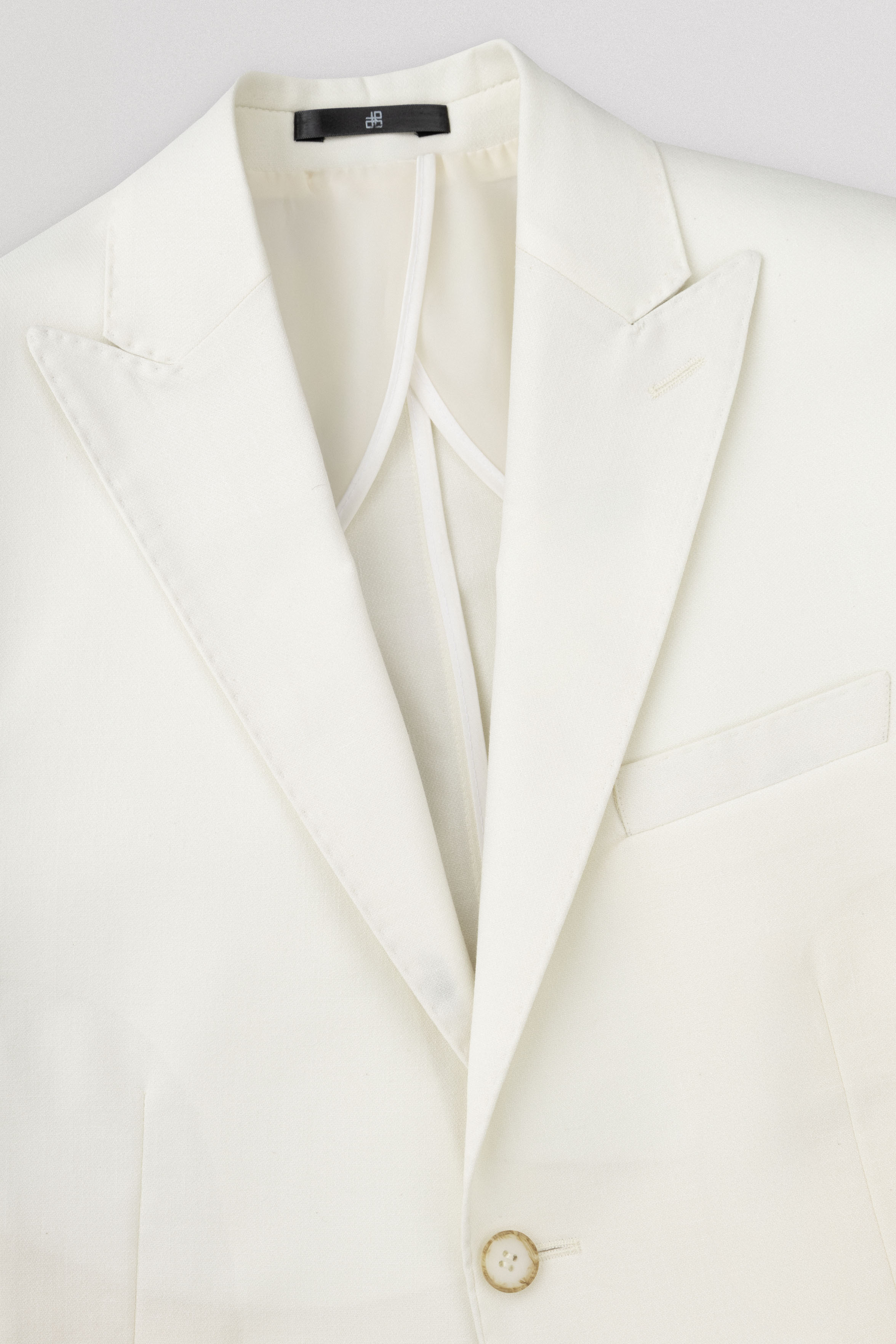 Off White Casual Blazer