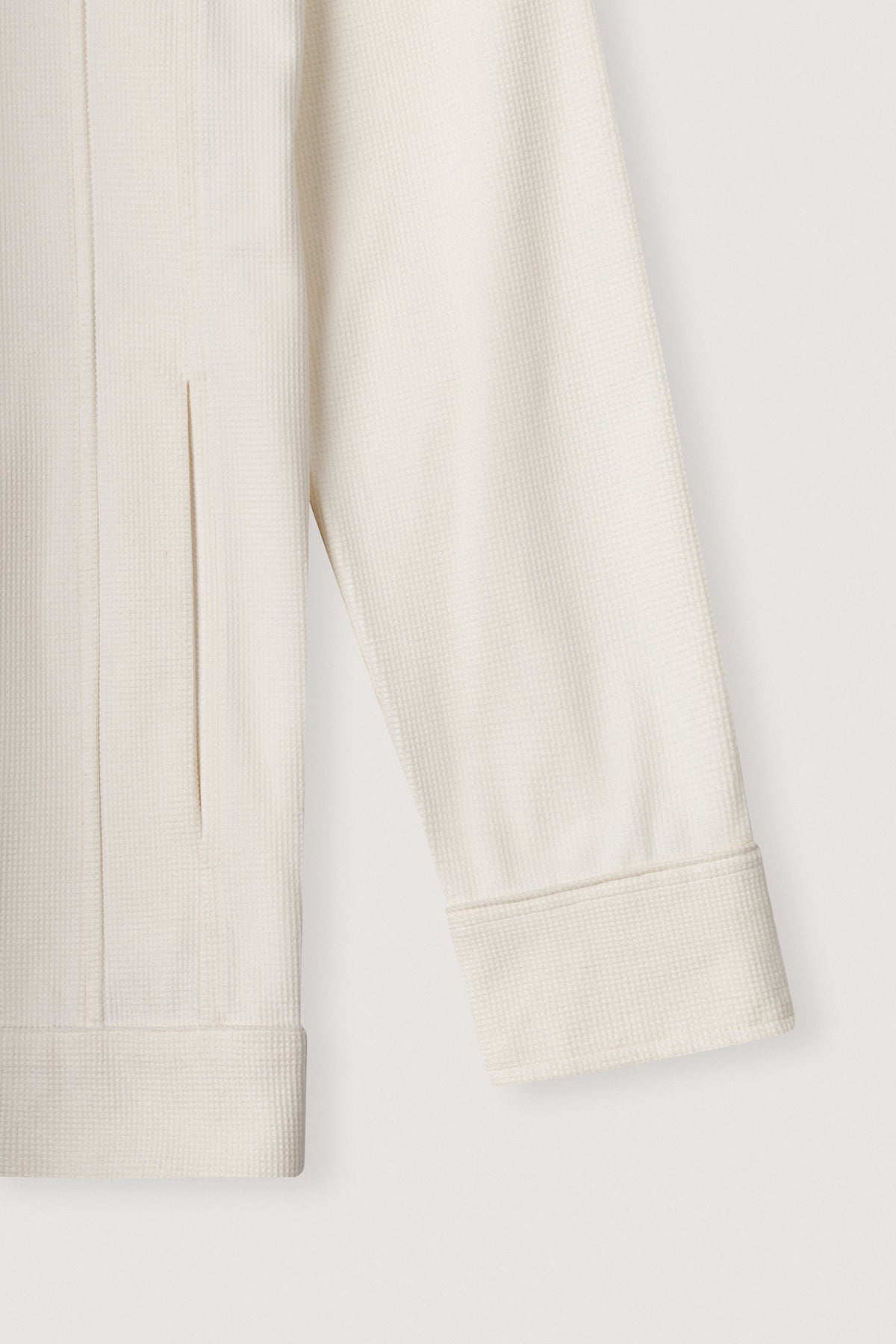 White Patterned Overshirt - De Backers - 4