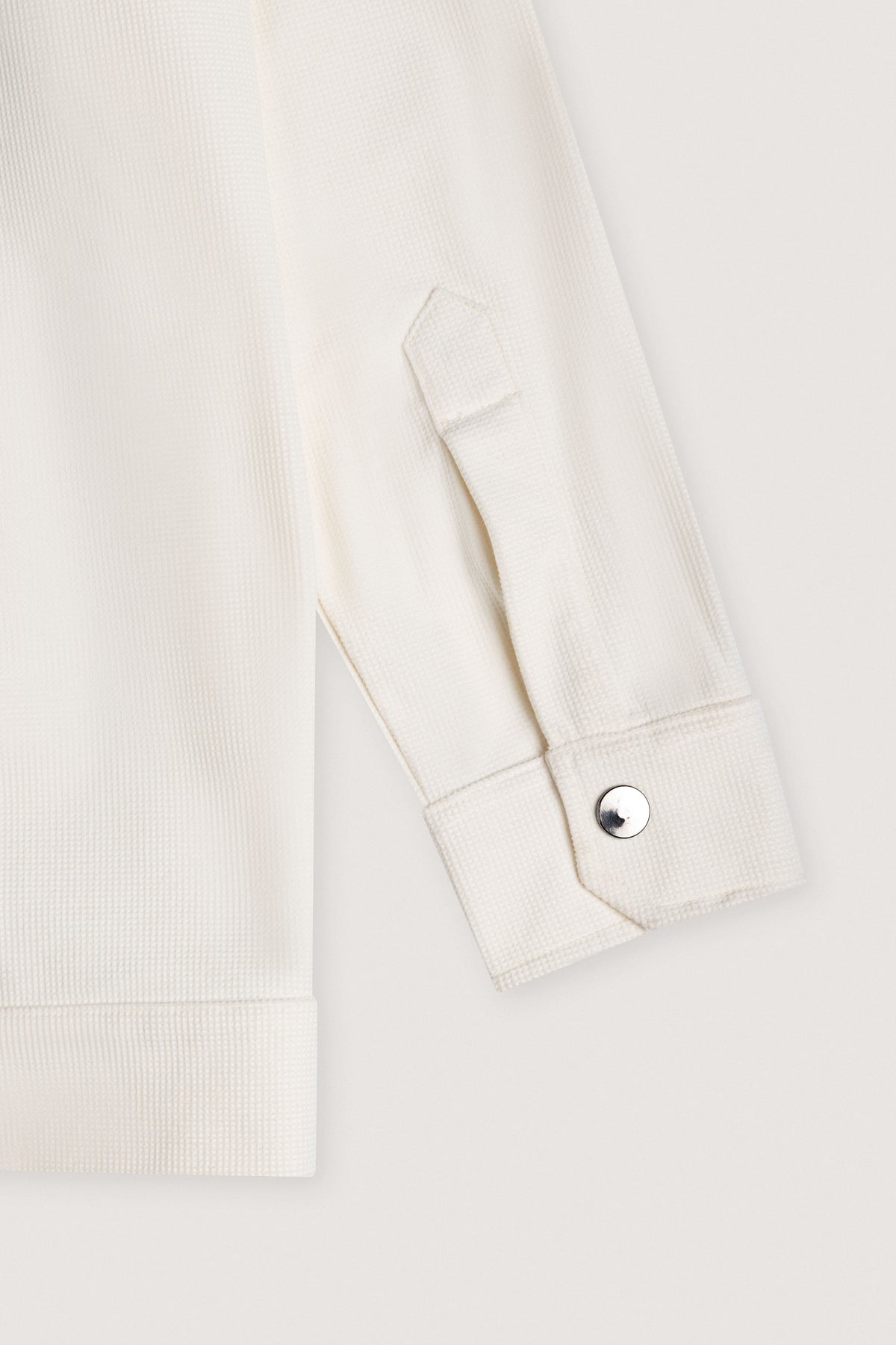 White Patterned Overshirt - De Backers - 5