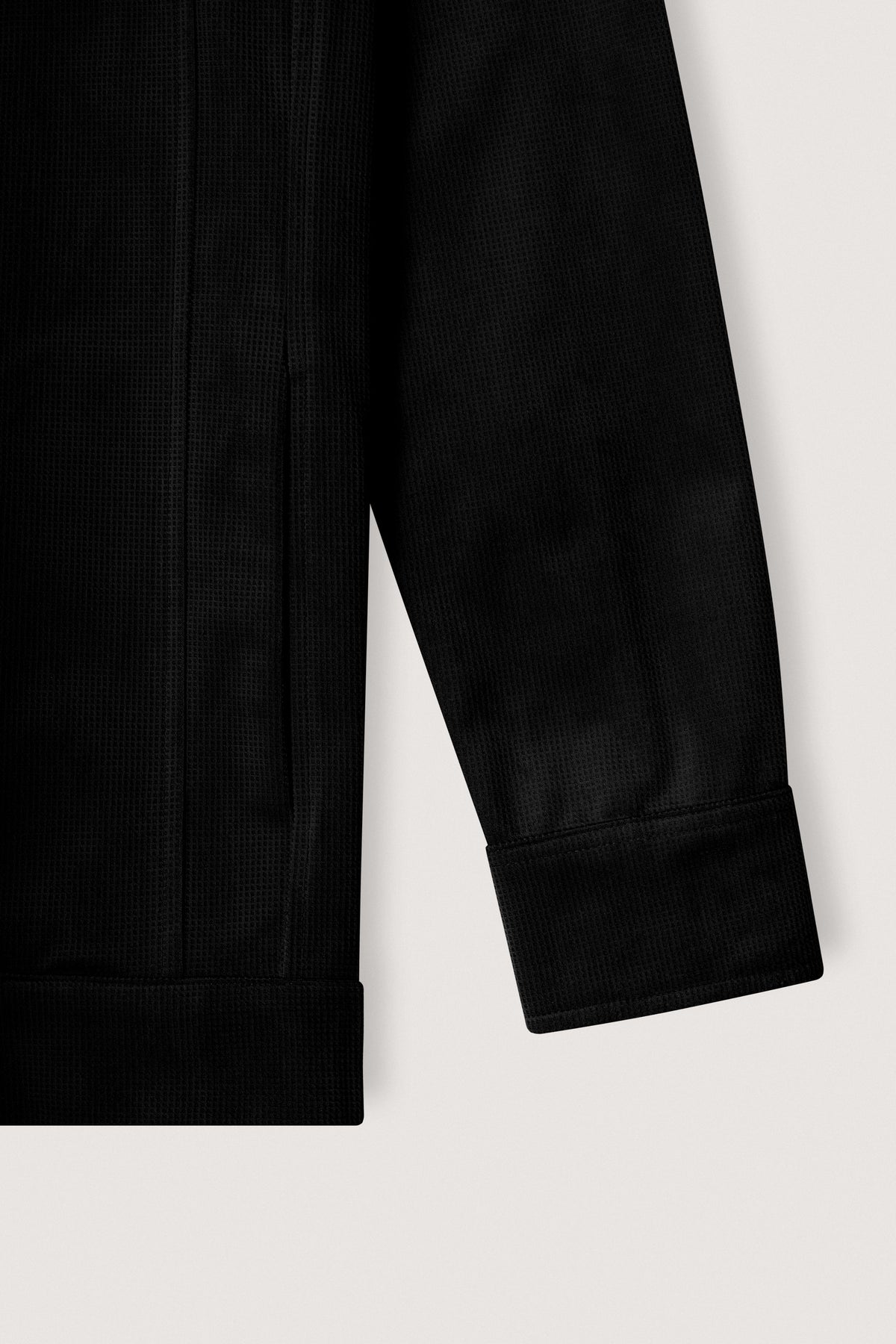 Black Patterned Overshirt - De Backers - 4