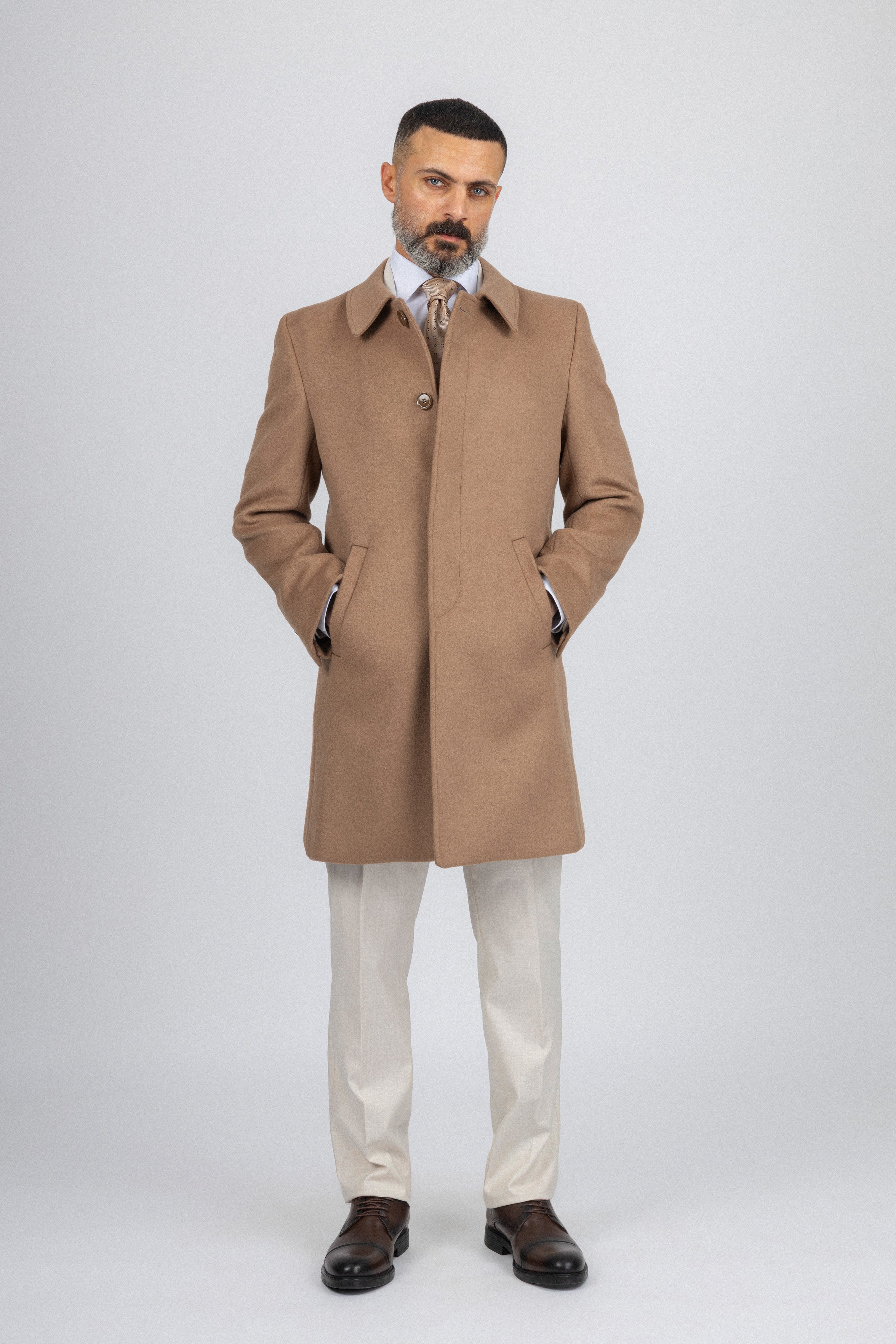 Camel Felt Classic Coat