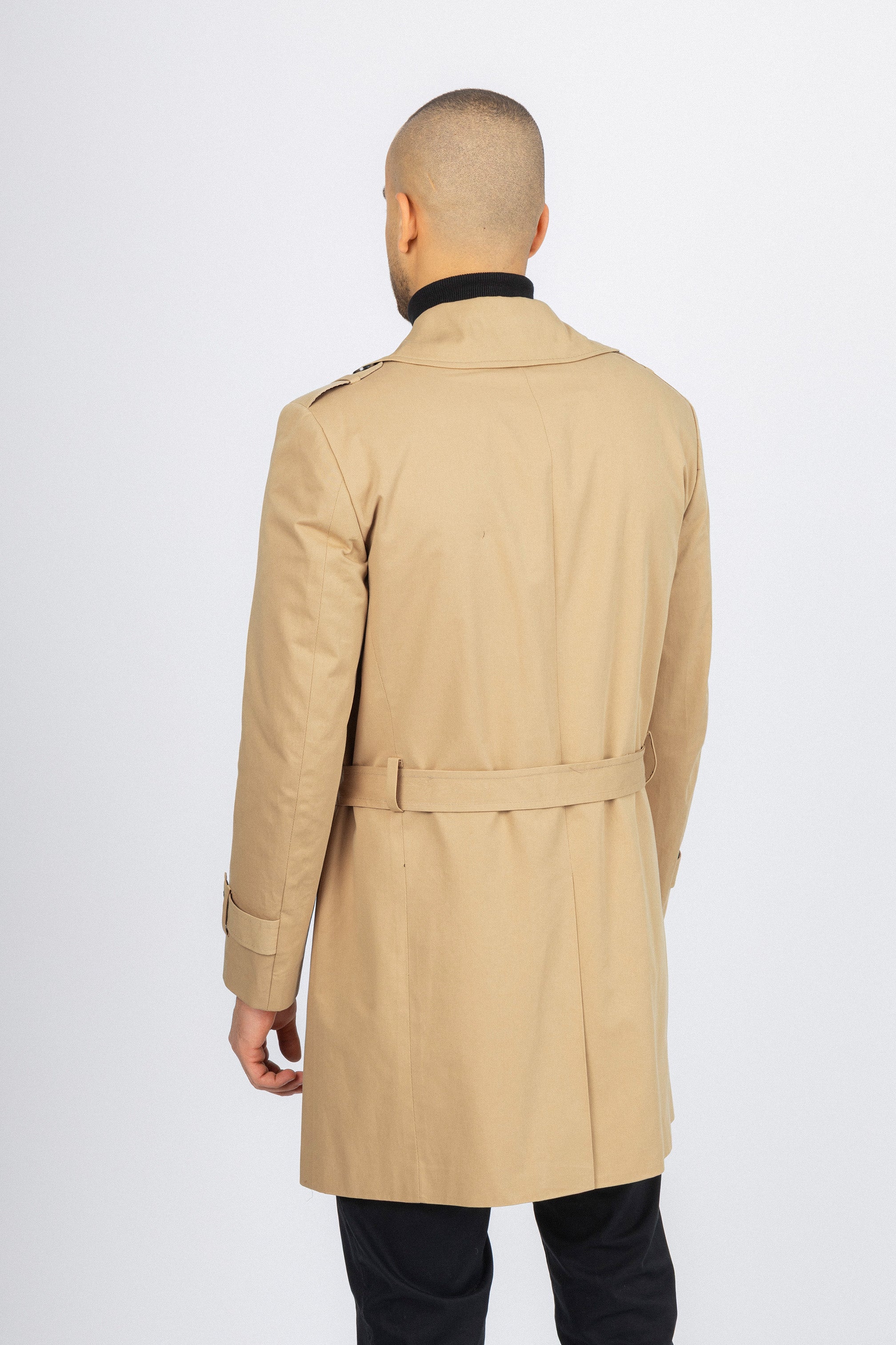 Caramel Tan Trench Coat