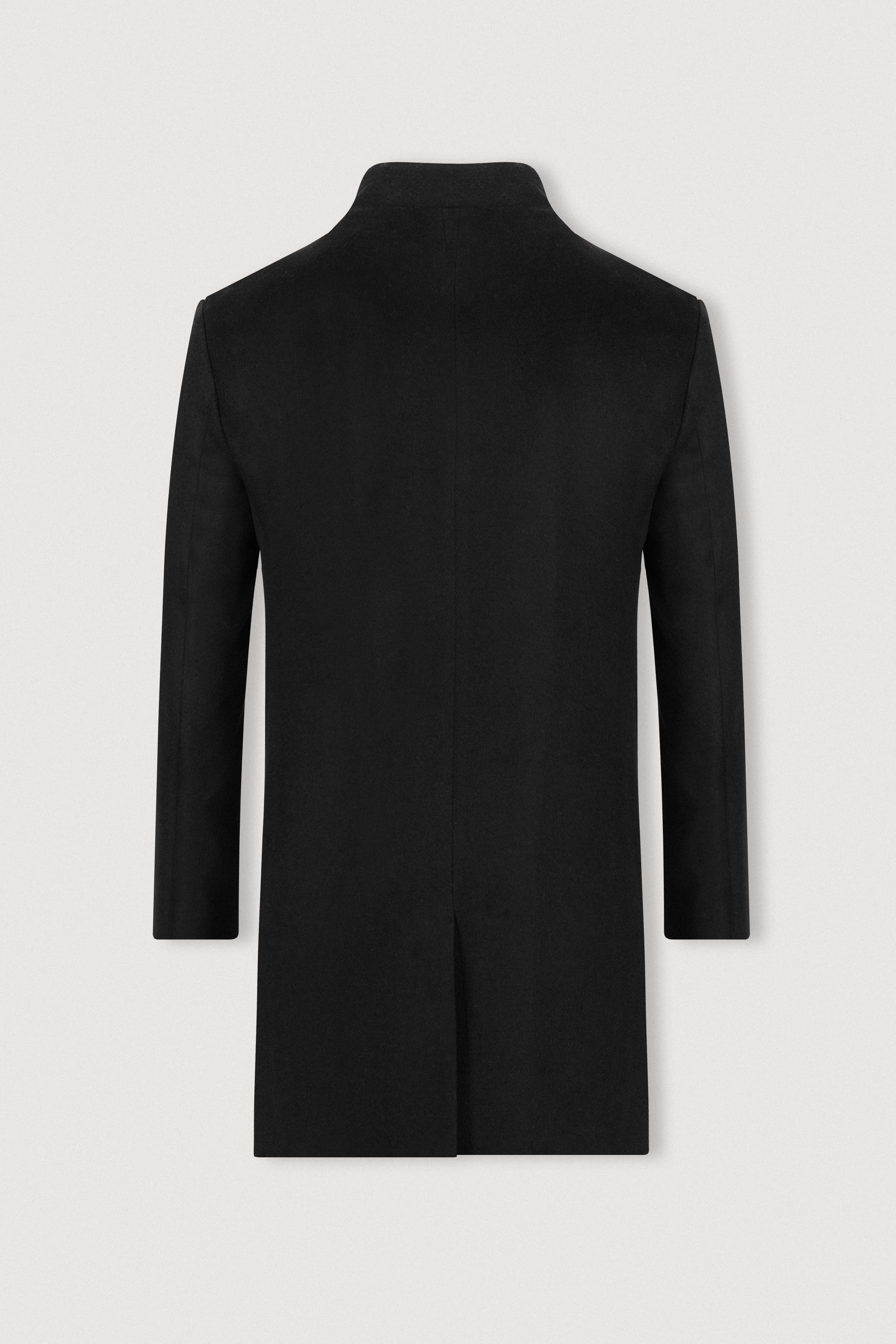 Black Felt Coat