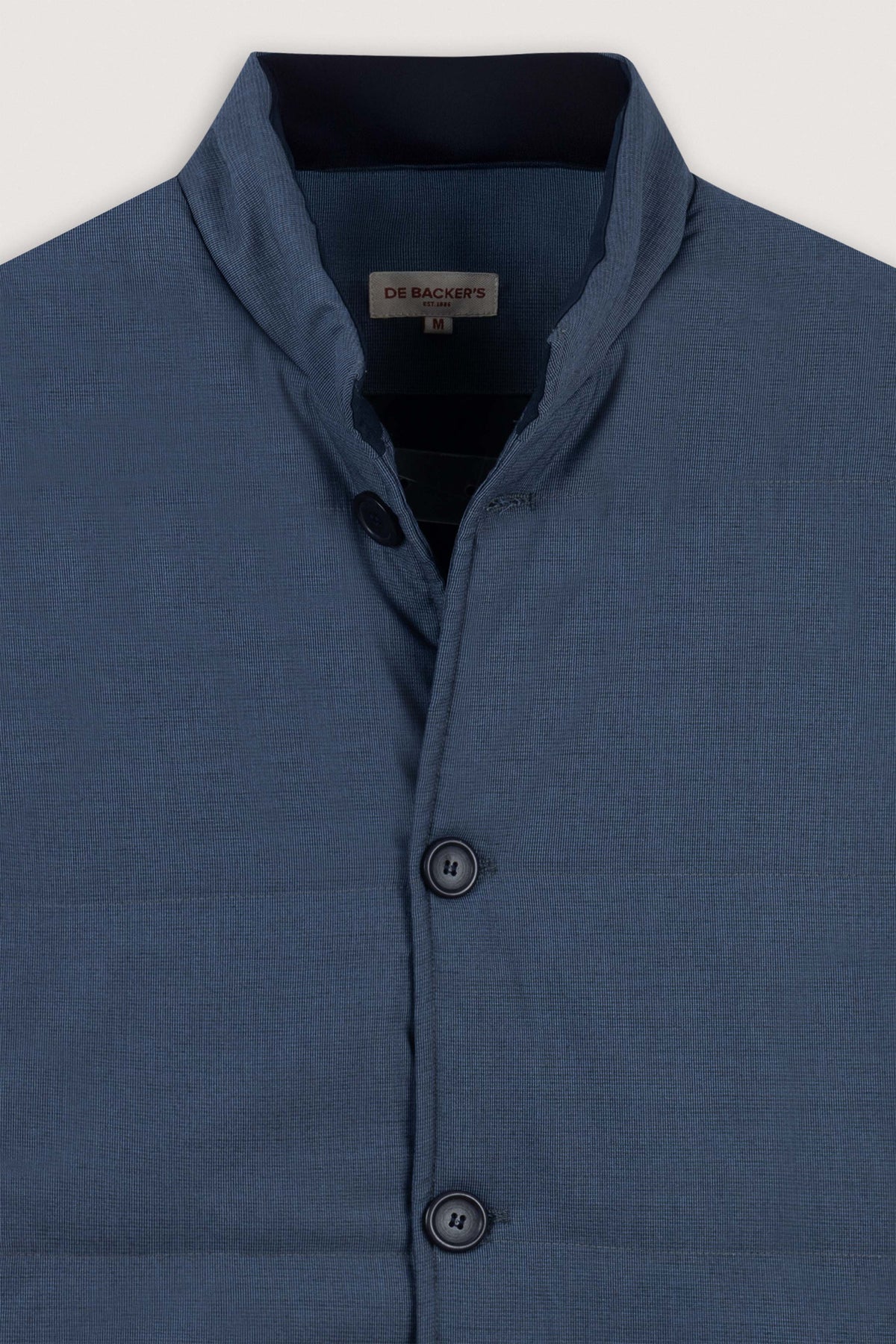 Gray Button-Up Vest - De Backers - 7