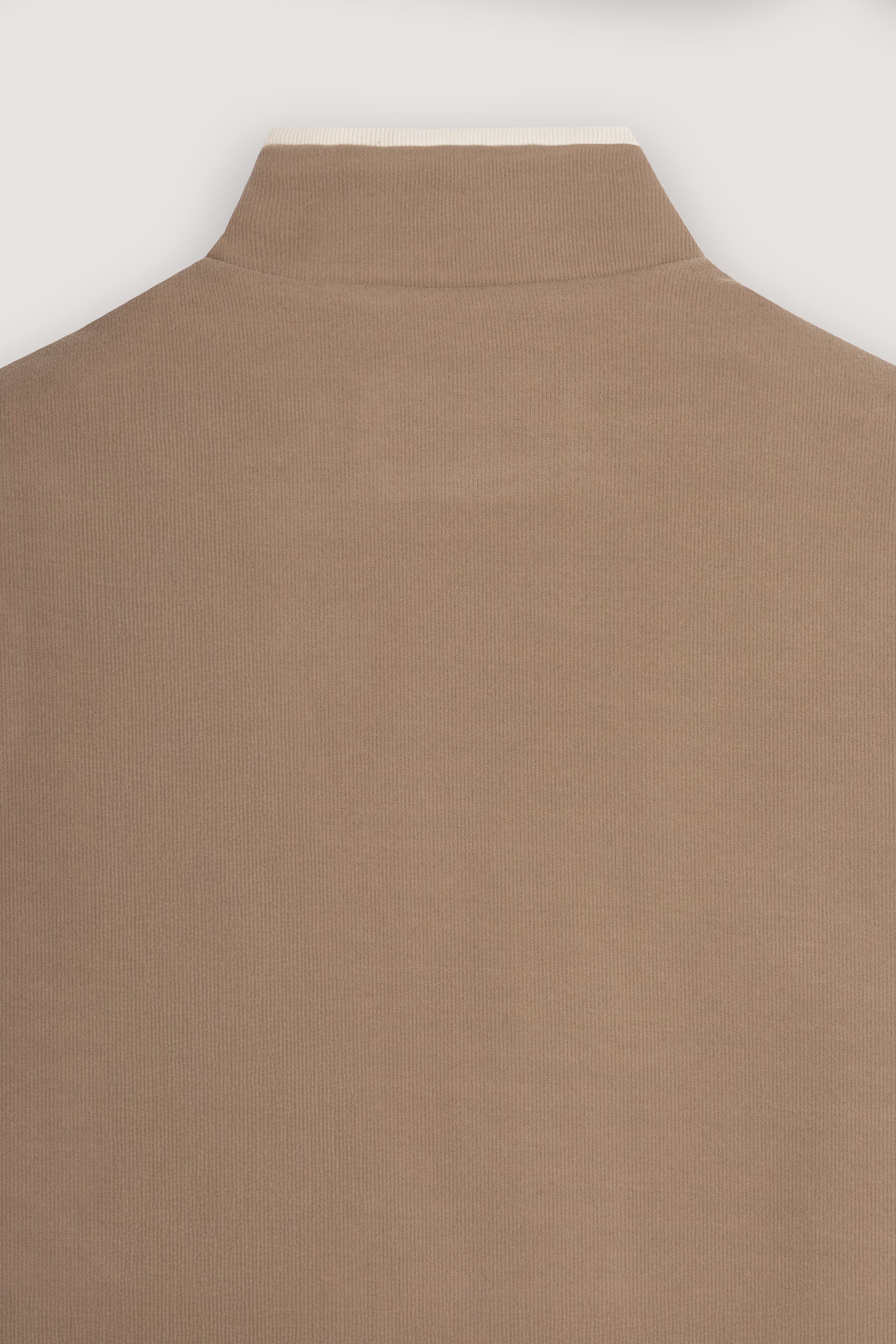 Light Brown Zip-Up Vest