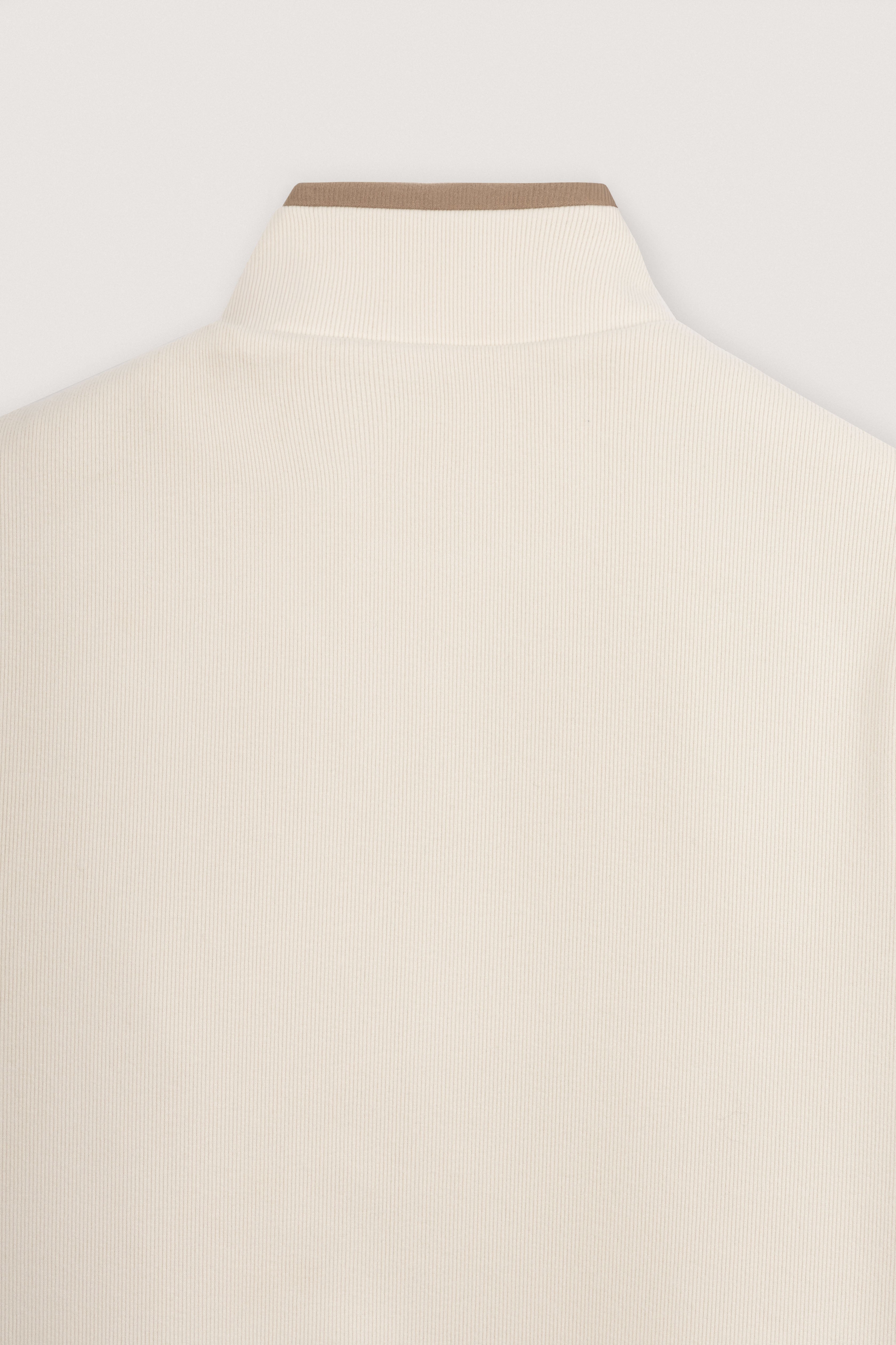 off White Zip-Up Vest