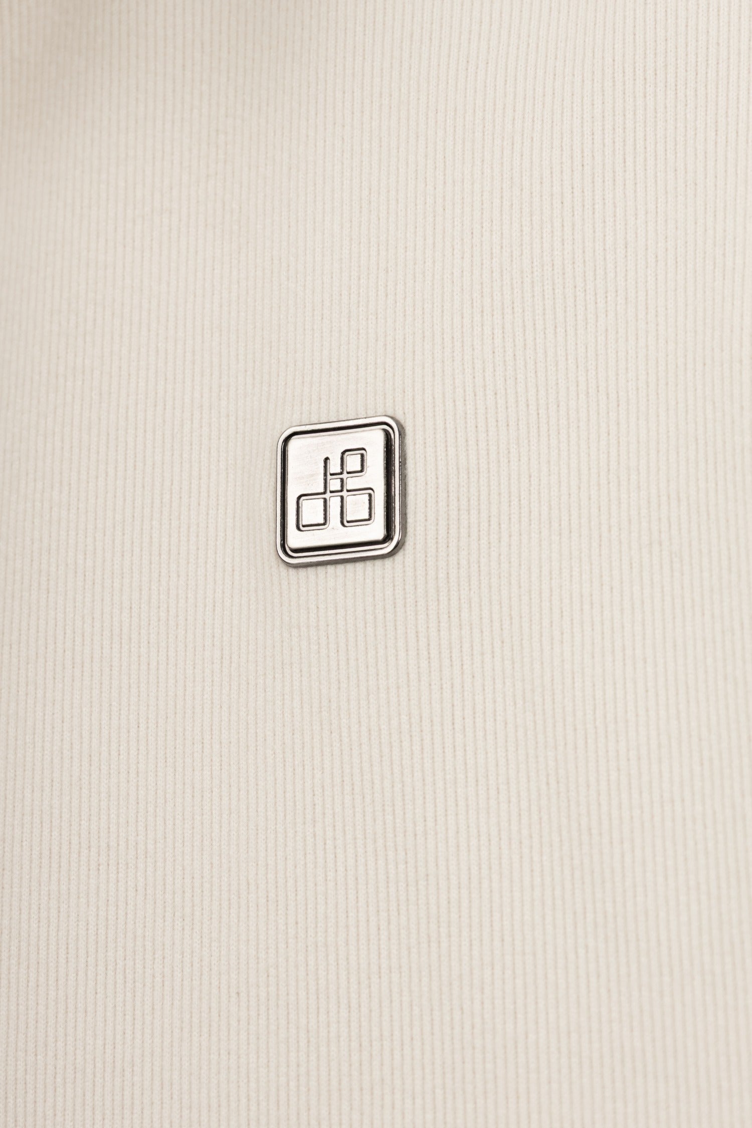 off White Zip-Up Vest