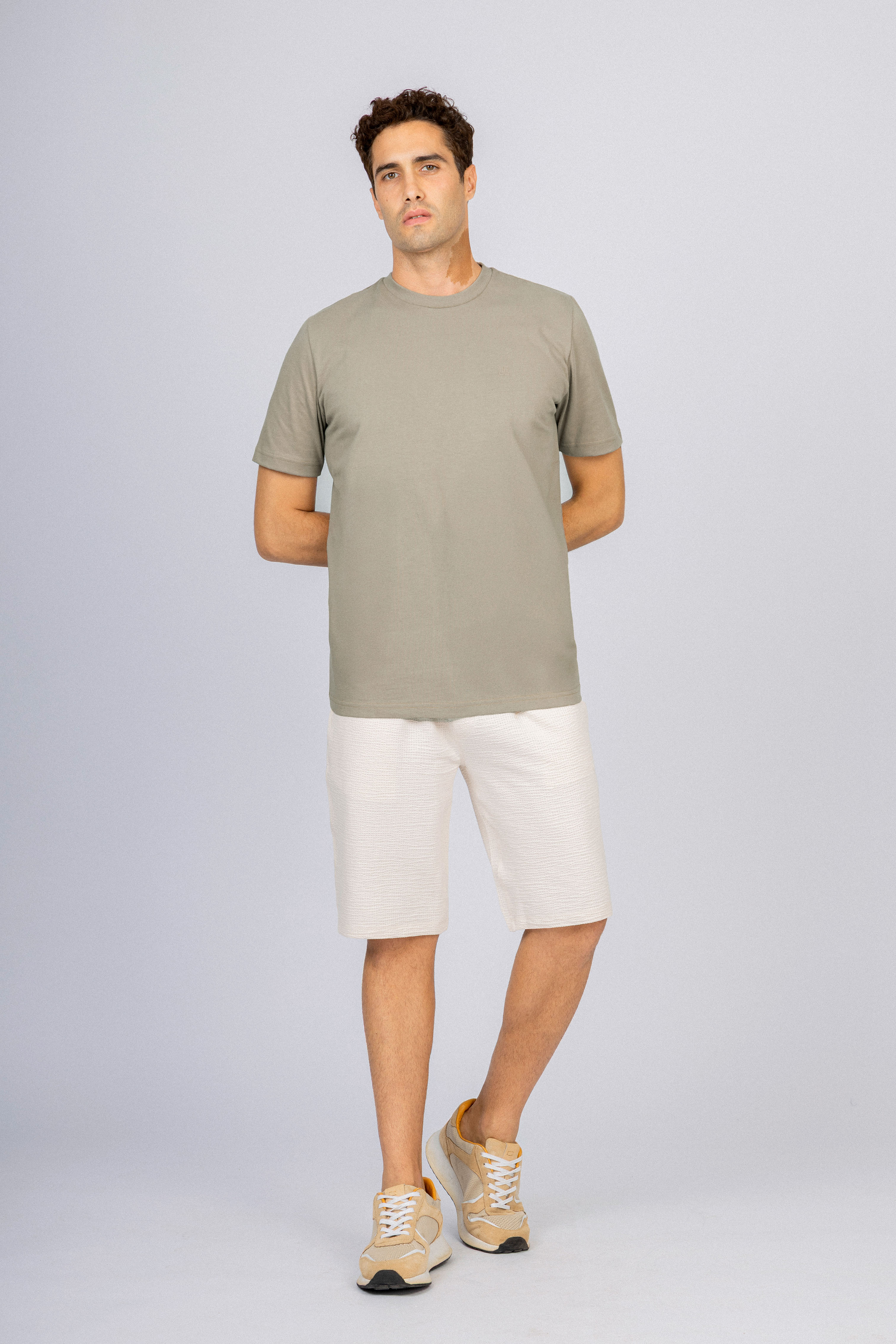 Camel Round T Shirt