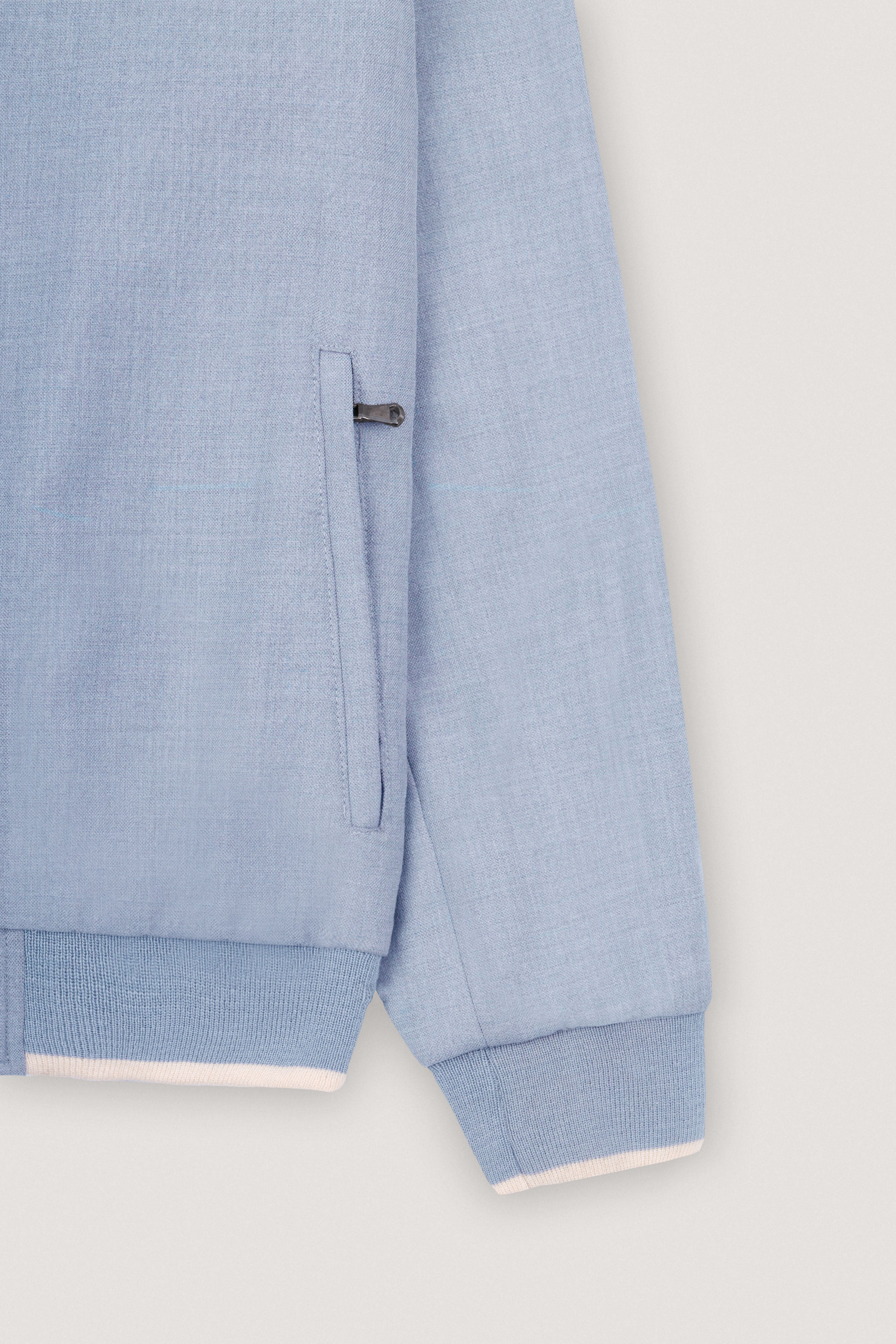 Light Blue Men's Casual Set