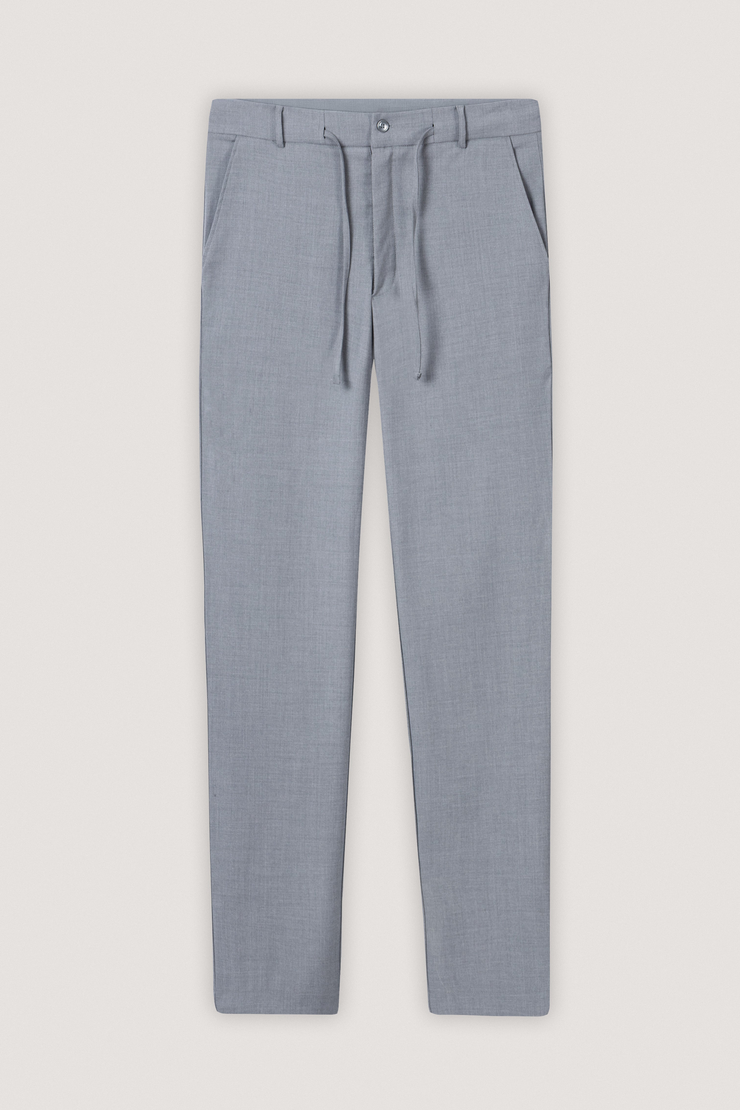 Light Gray Men's Casual Set