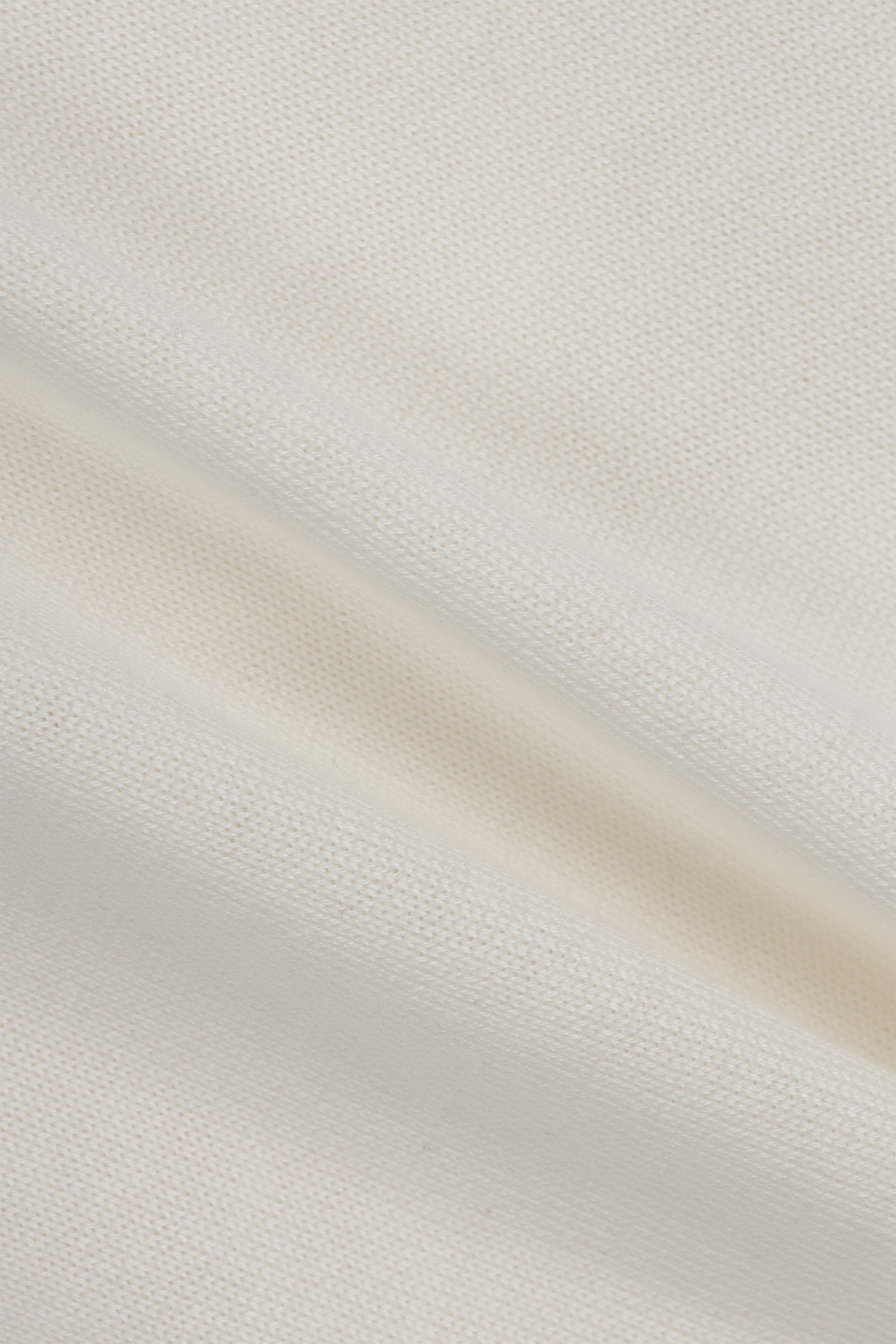 Off White High-Neck Pullover