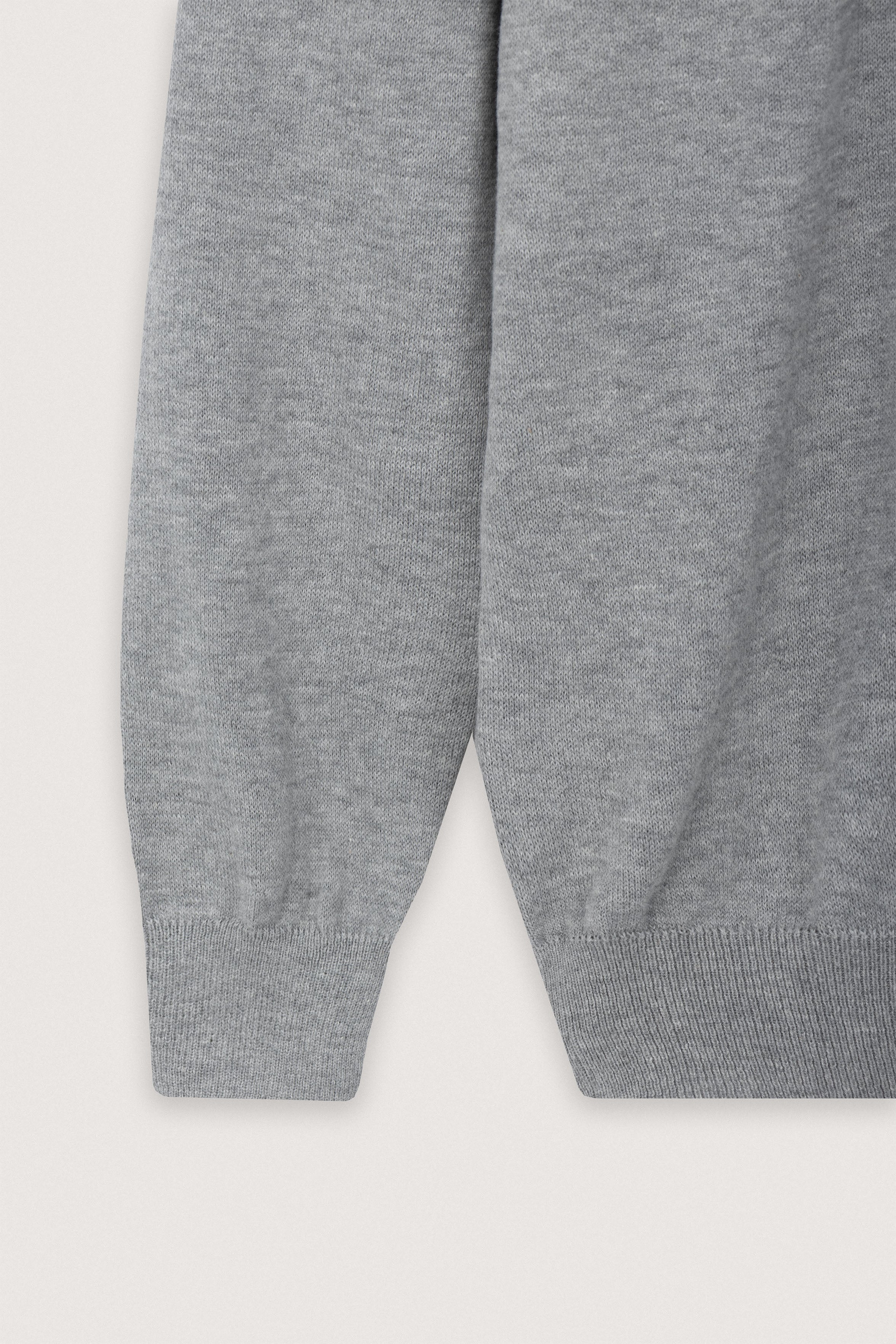 Gray High-Neck Pullover