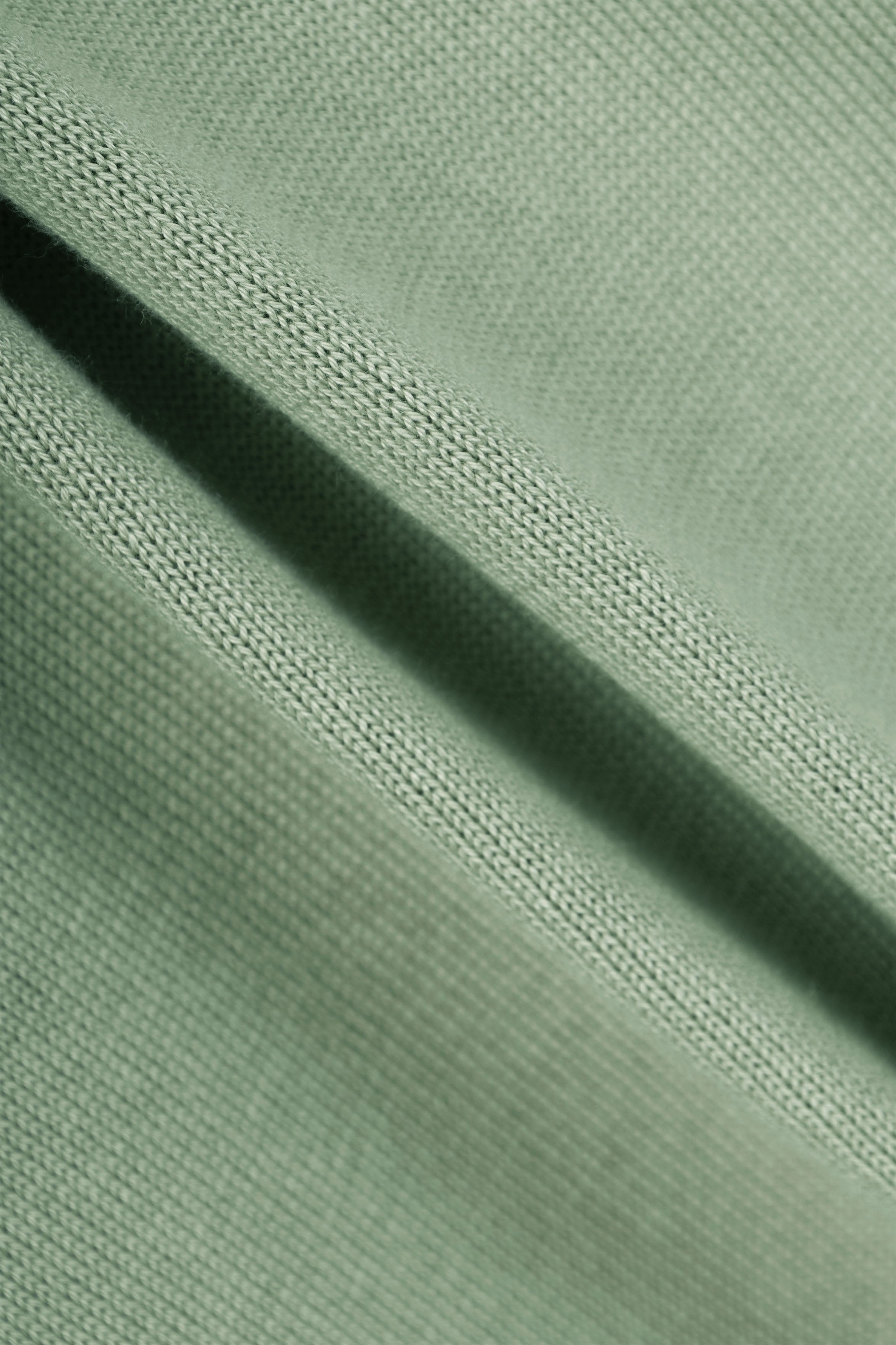 Light Green Half-Zipper Pullover