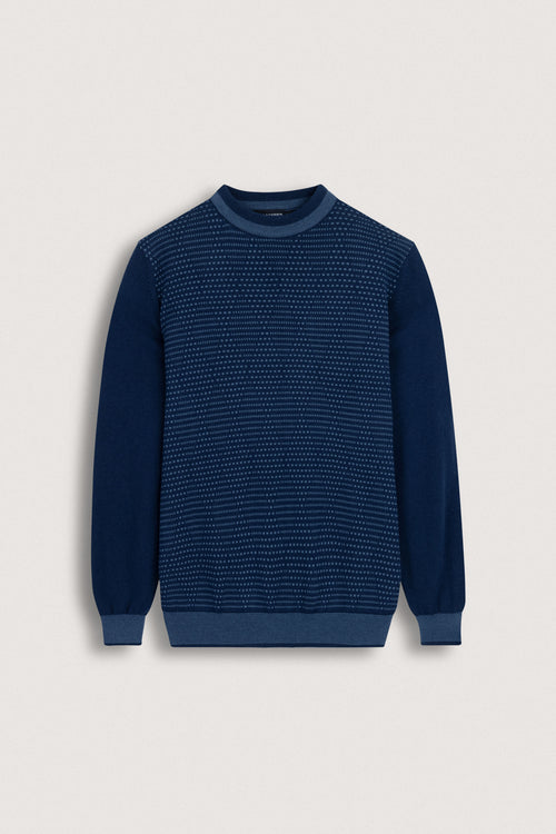 Navy Crew Neck Pullover