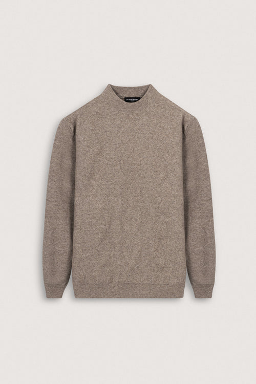 Mocha Crew Neck Pullover