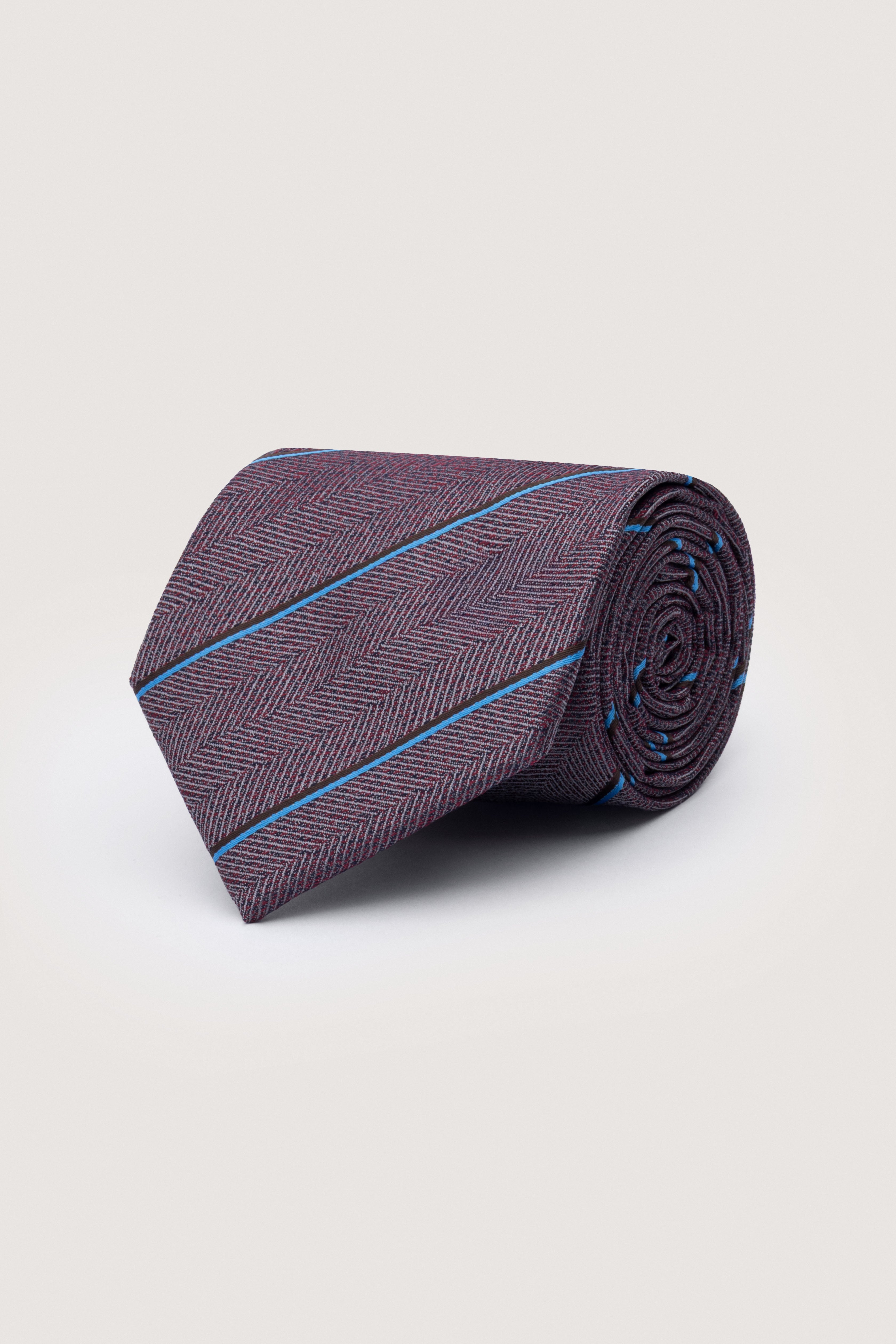 Lady Violet Necktie with Handkerchief - De Backers - 1