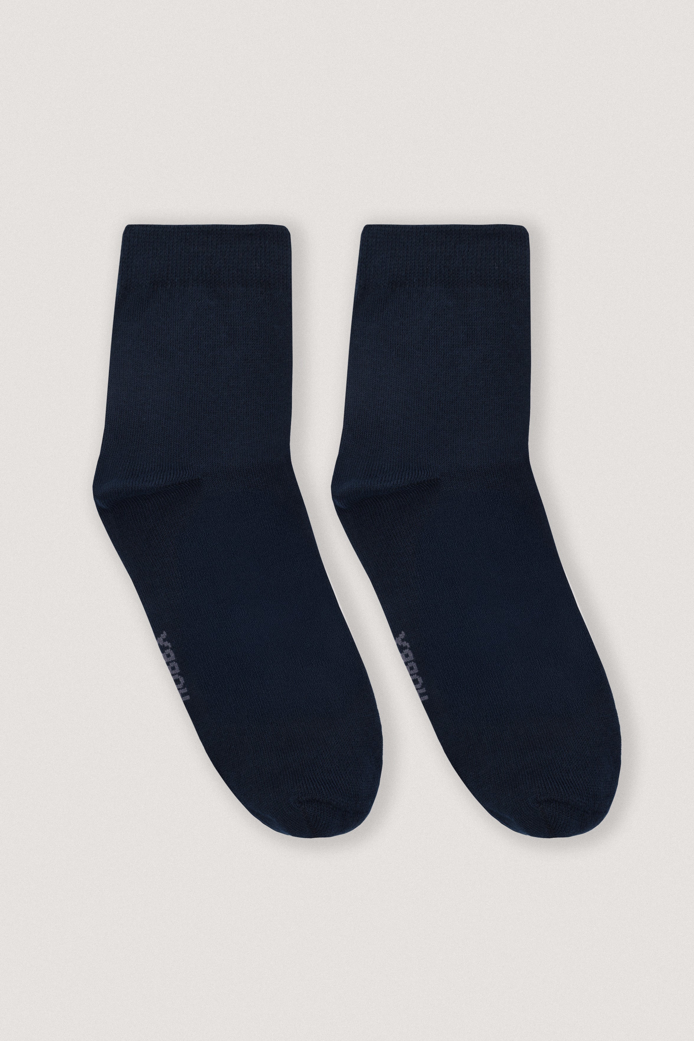 Navy Mid-length formal Socks