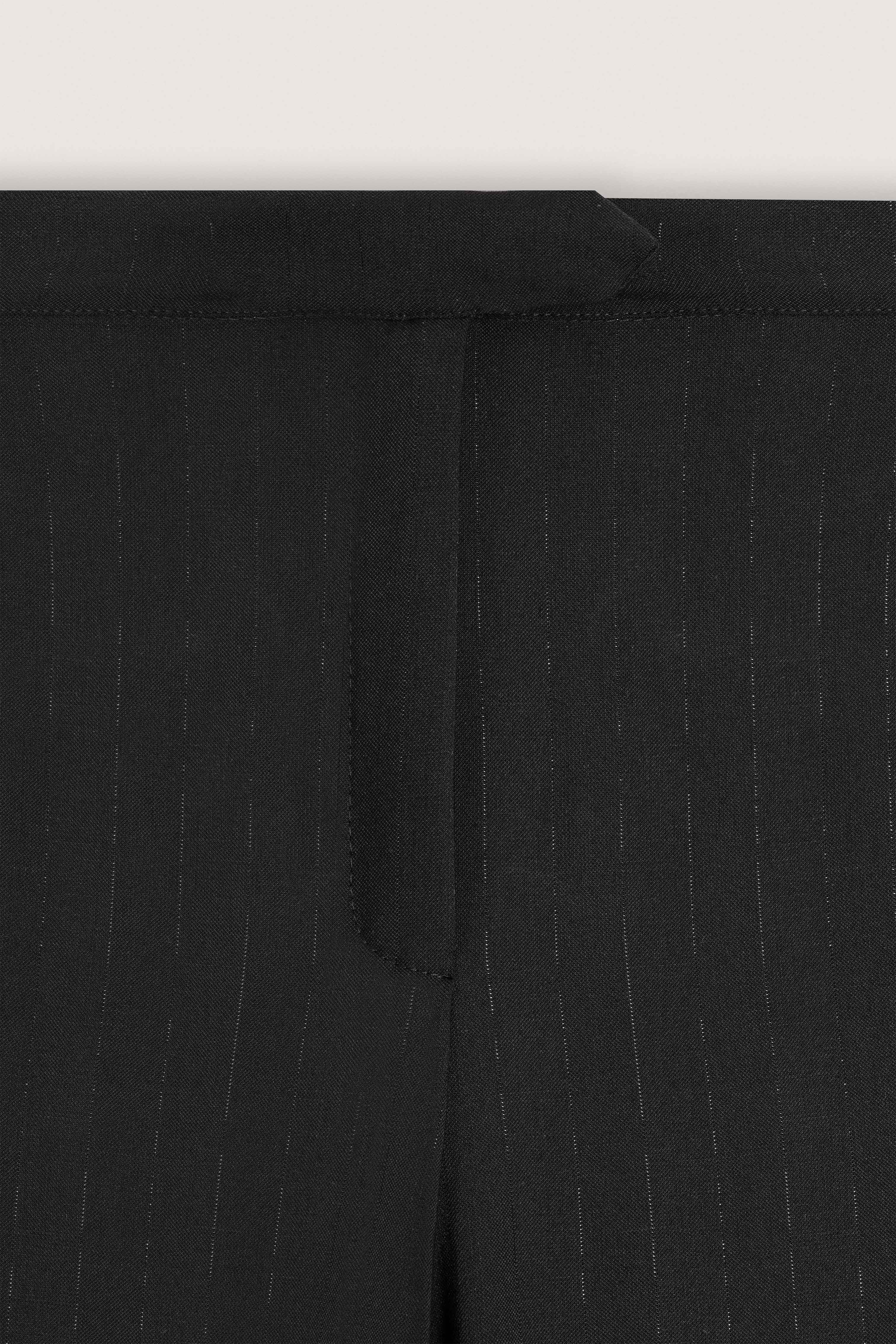 Black Textured Classic Women's Suit