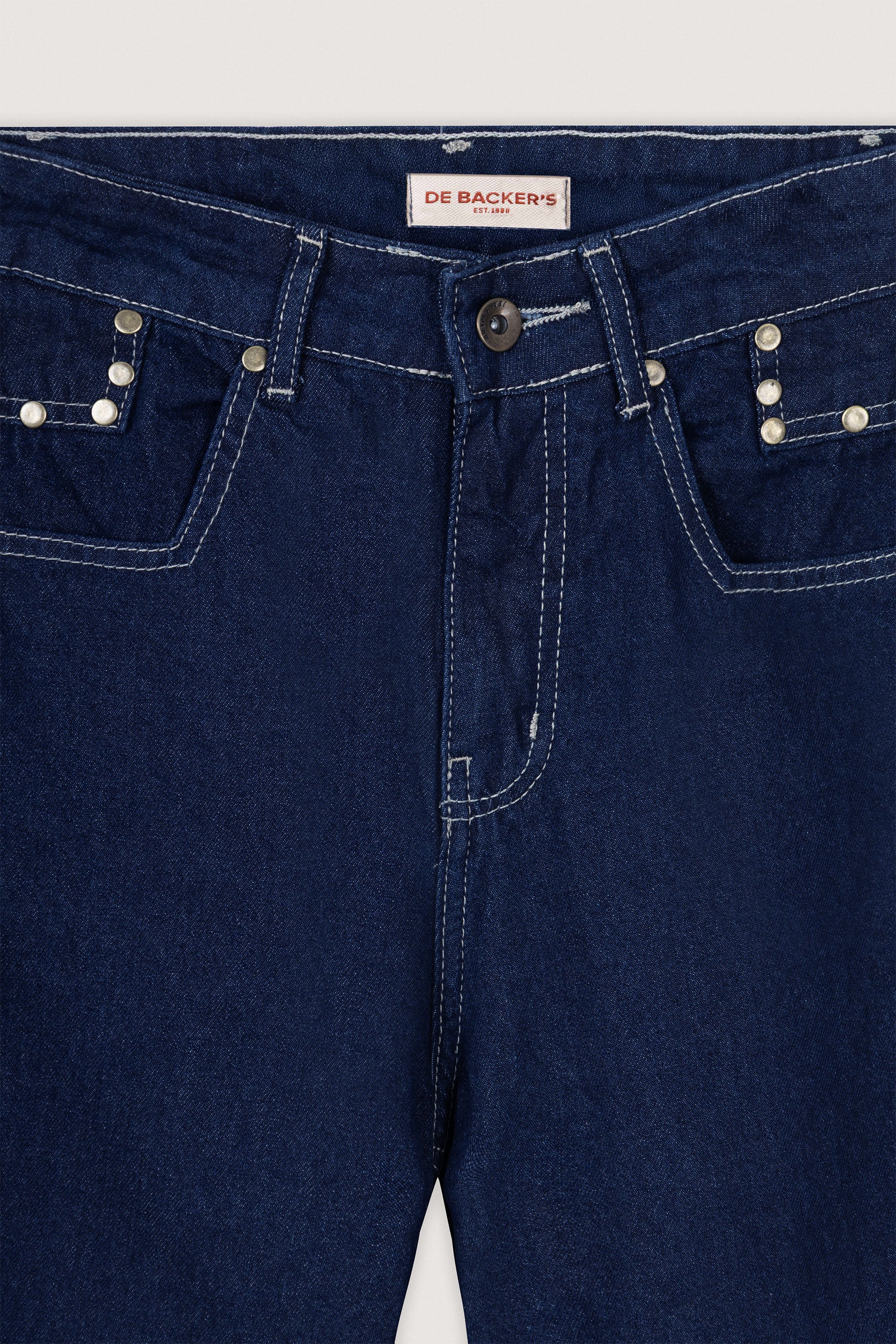 Dark Navy Washed wide leg Jeans