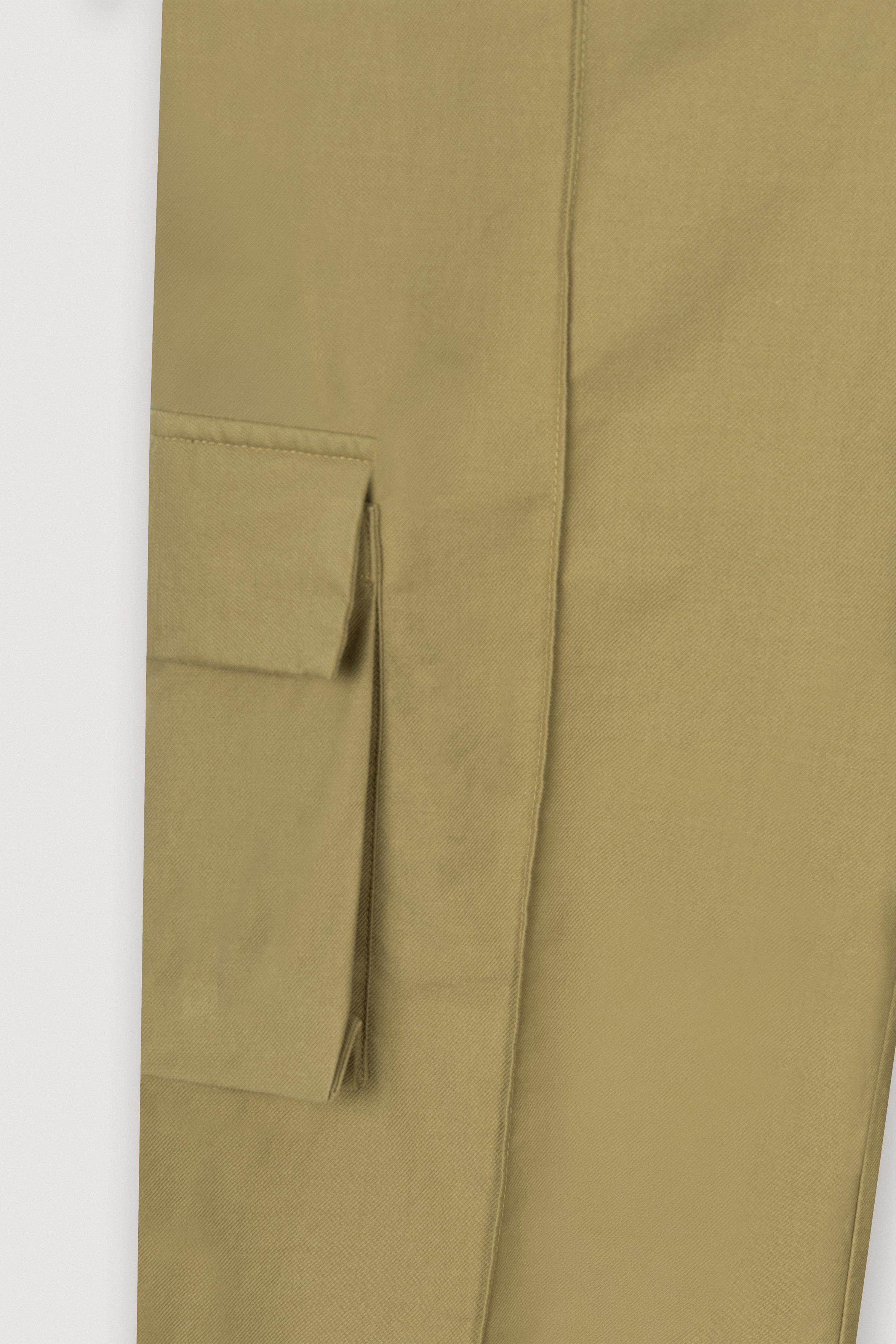 Mustard Gabardine Cargo pants