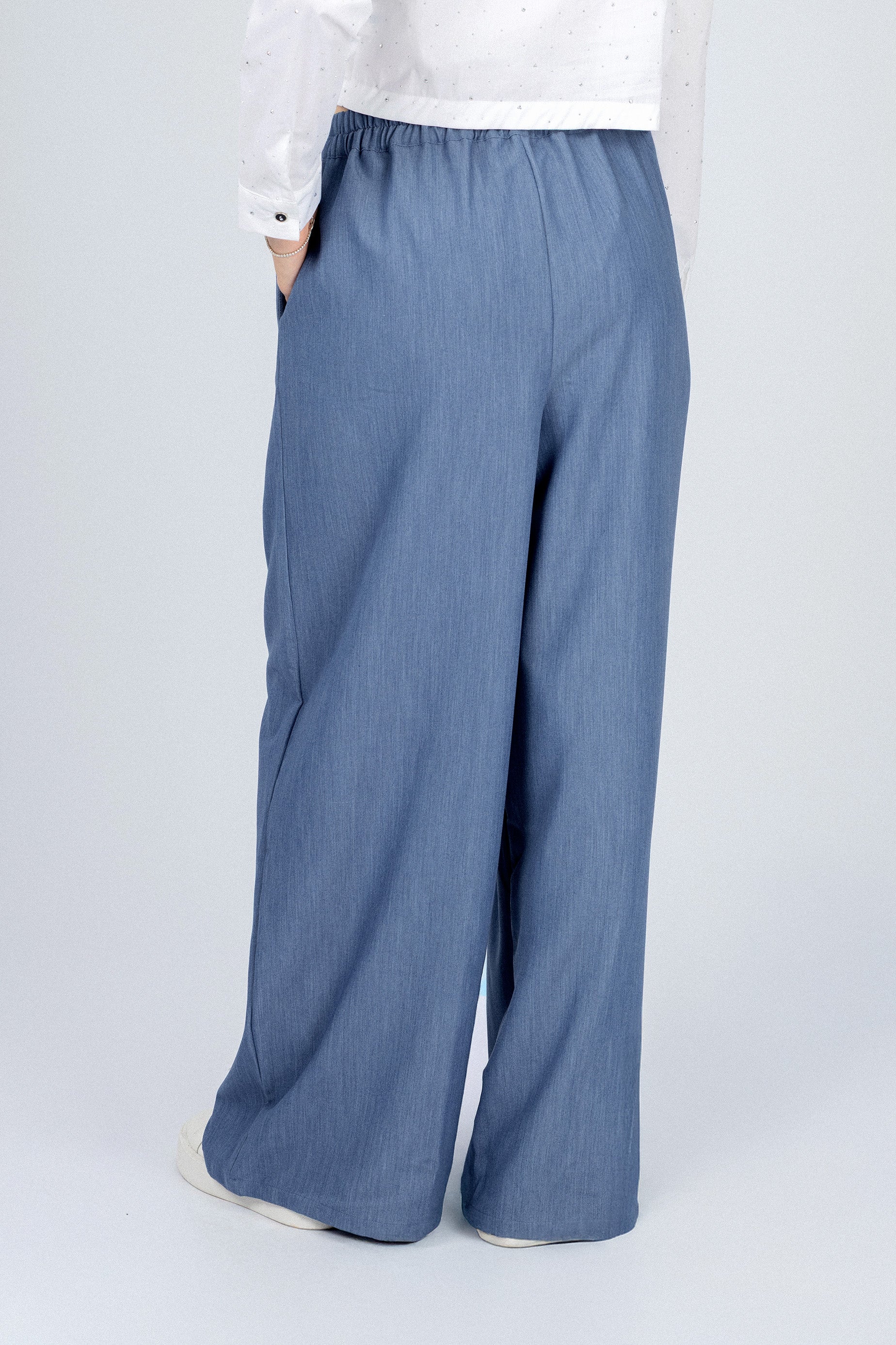 Women's Classic Jeans colored Wide-Leg Pants