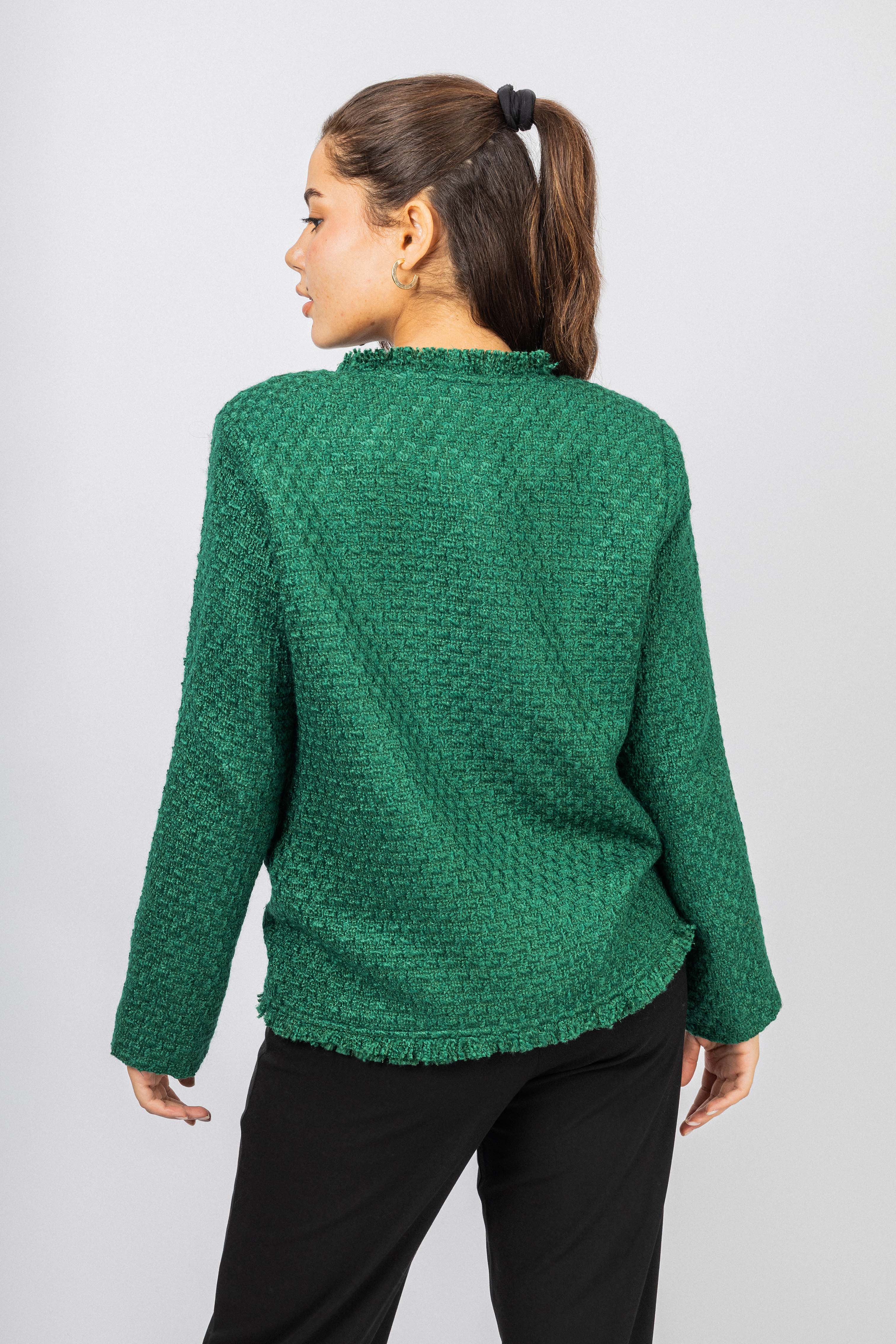 Green Tweed Jacket