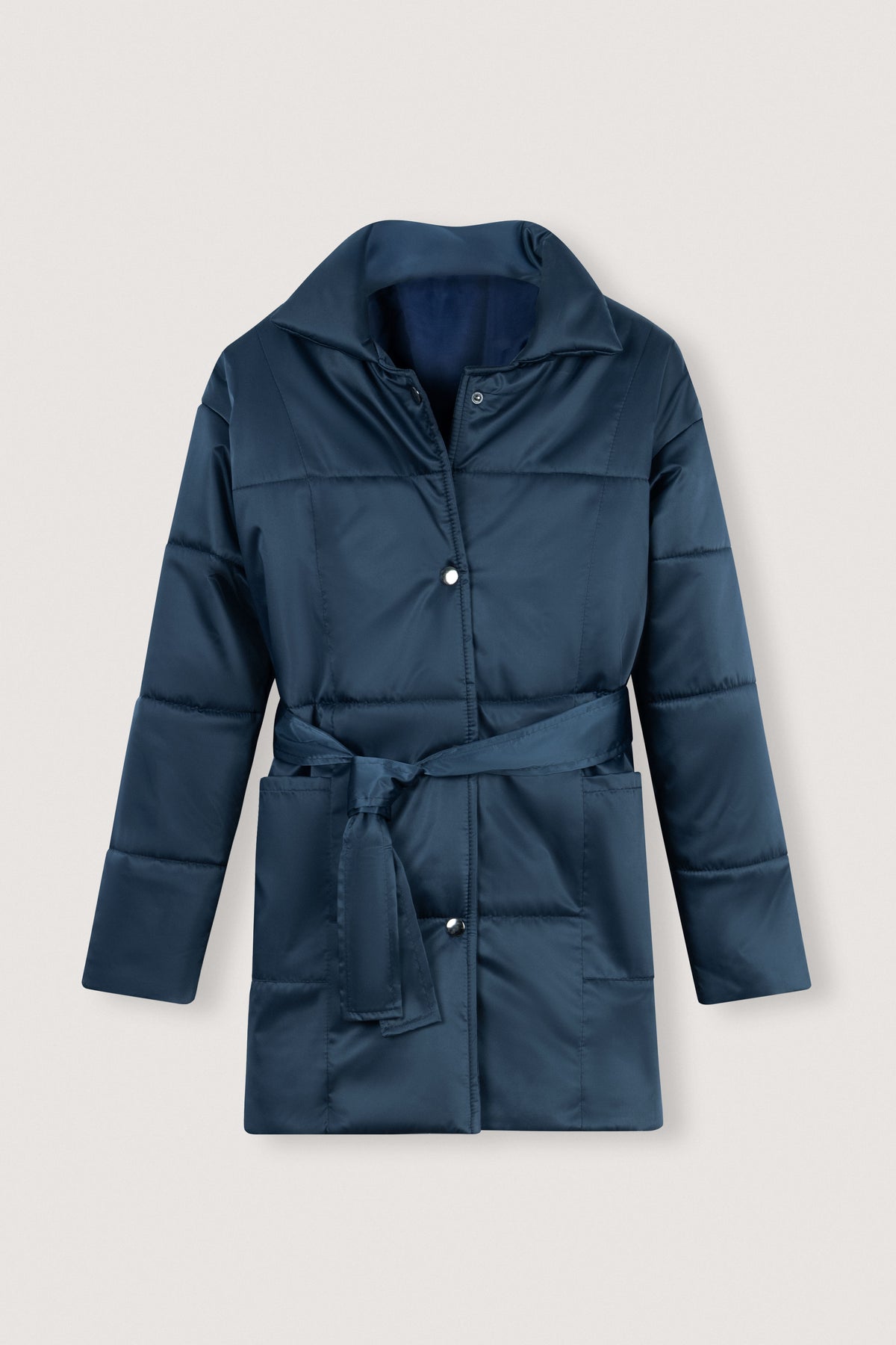Night Blue Puffer Waterproof Jacket - De Backers - 6