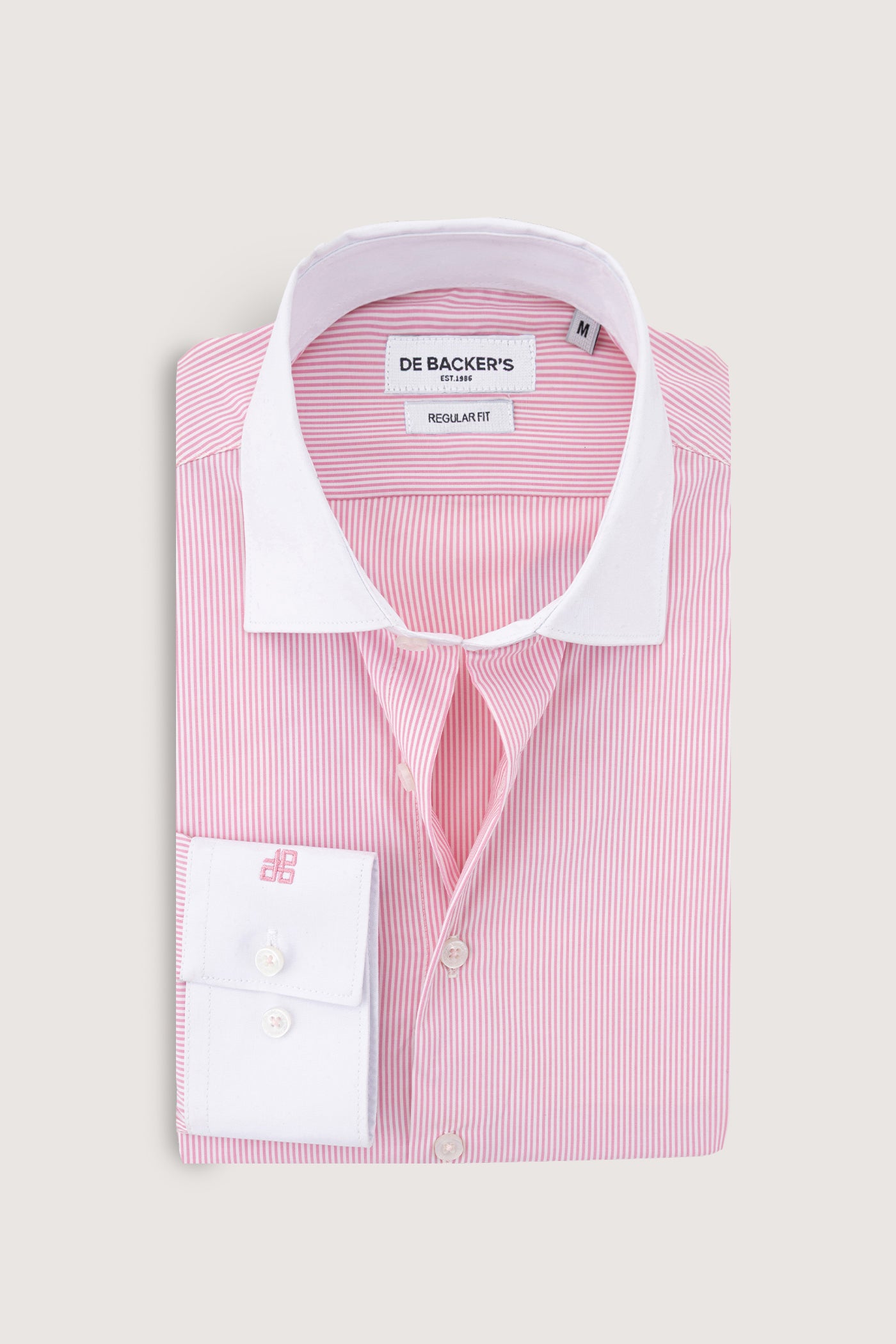 Rose White-Collar Classic Shirt - De Backers - 1
