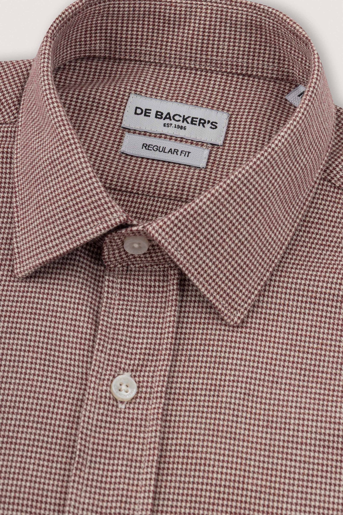 Burgundy City Shirt - De Backers - 2