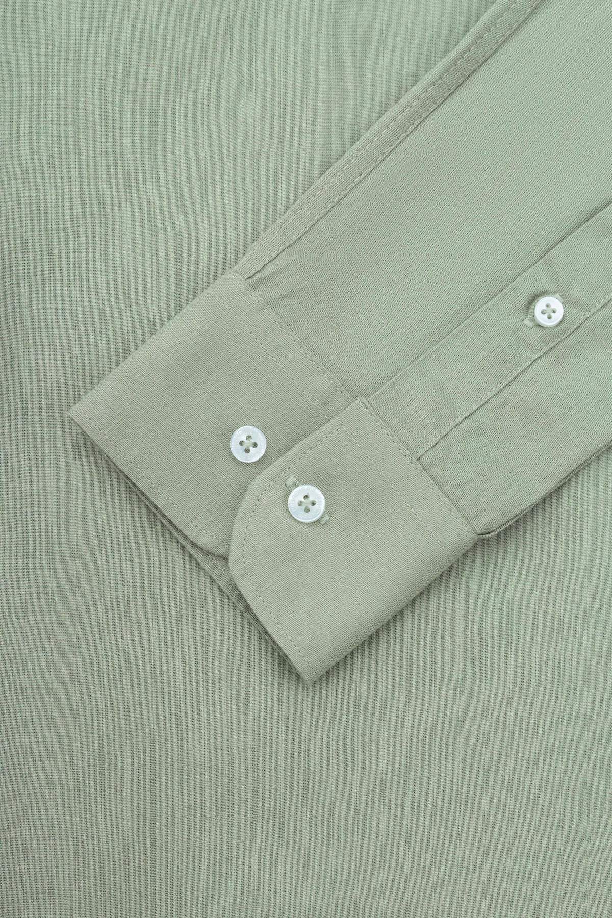 Men's Shirt Egypt - Light Olive Casual Shirt - 3