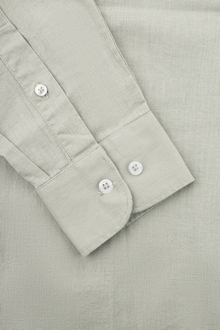 Light Olive Casual Shirt - De Backers - 3