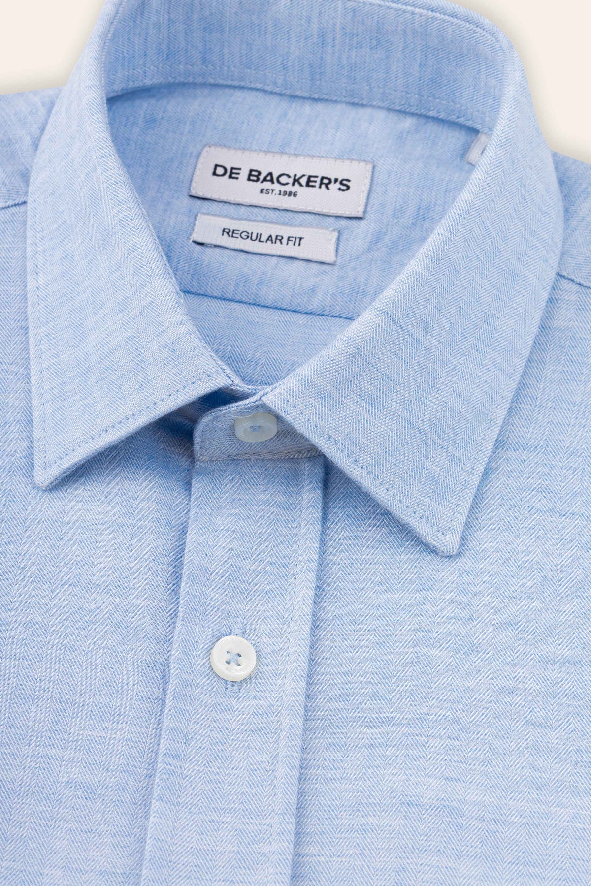 Light Blue Casual Shirt - De Backers - 2