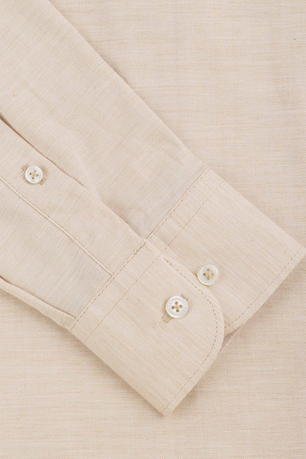 Beige Casual Shirt - De Backers - 3