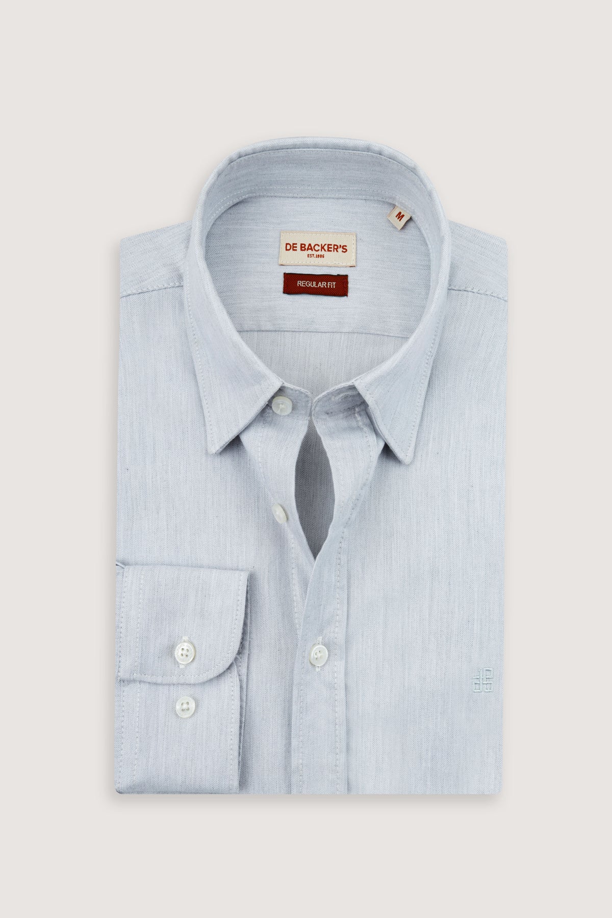 Light Grey Casual Shirt - De Backers - 1