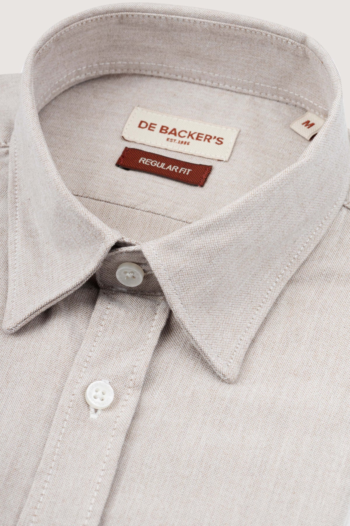 Beige Casual Shirt - De Backers - 2