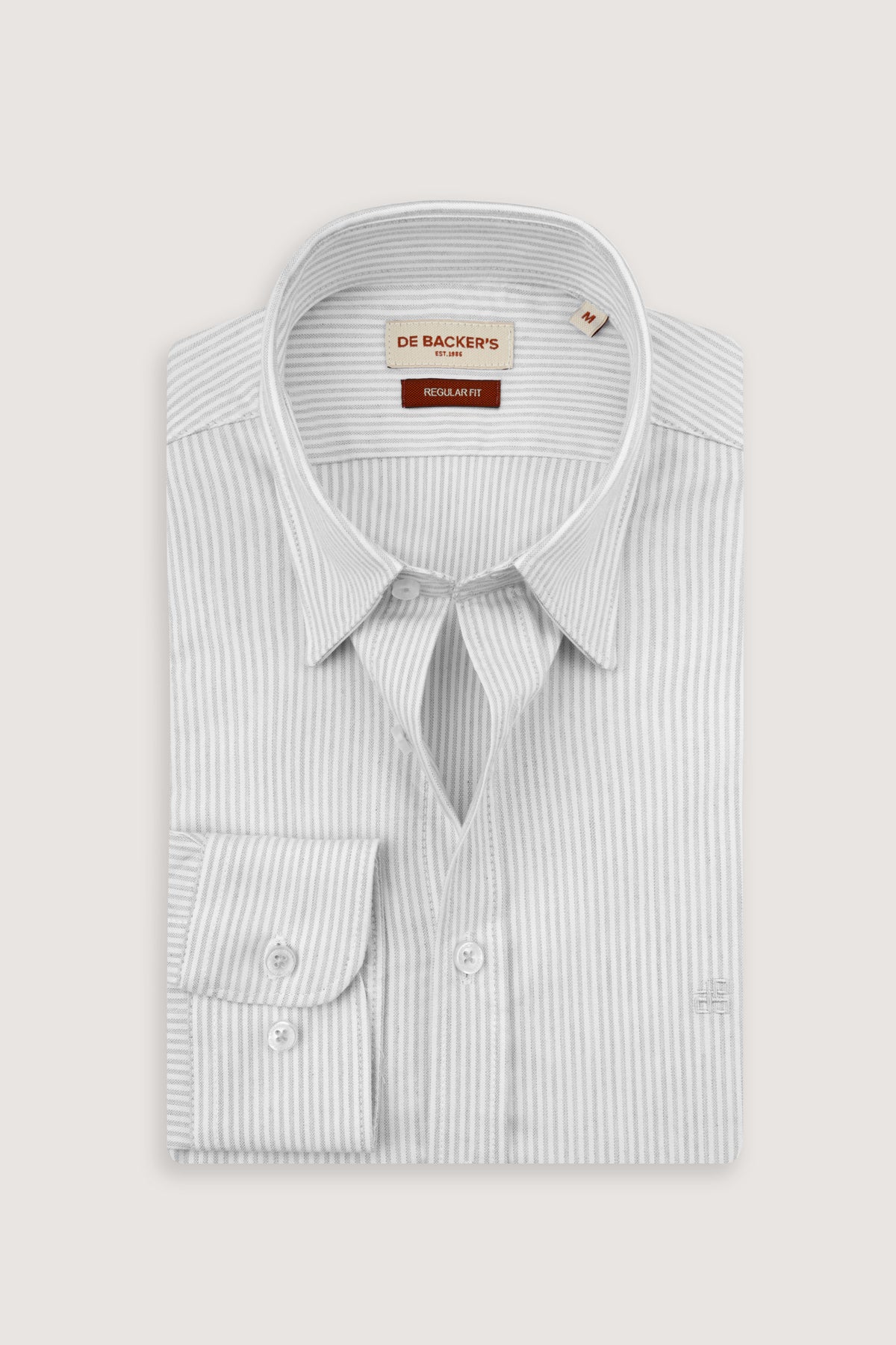 Light Grey Casual Shirt - De Backers - 1