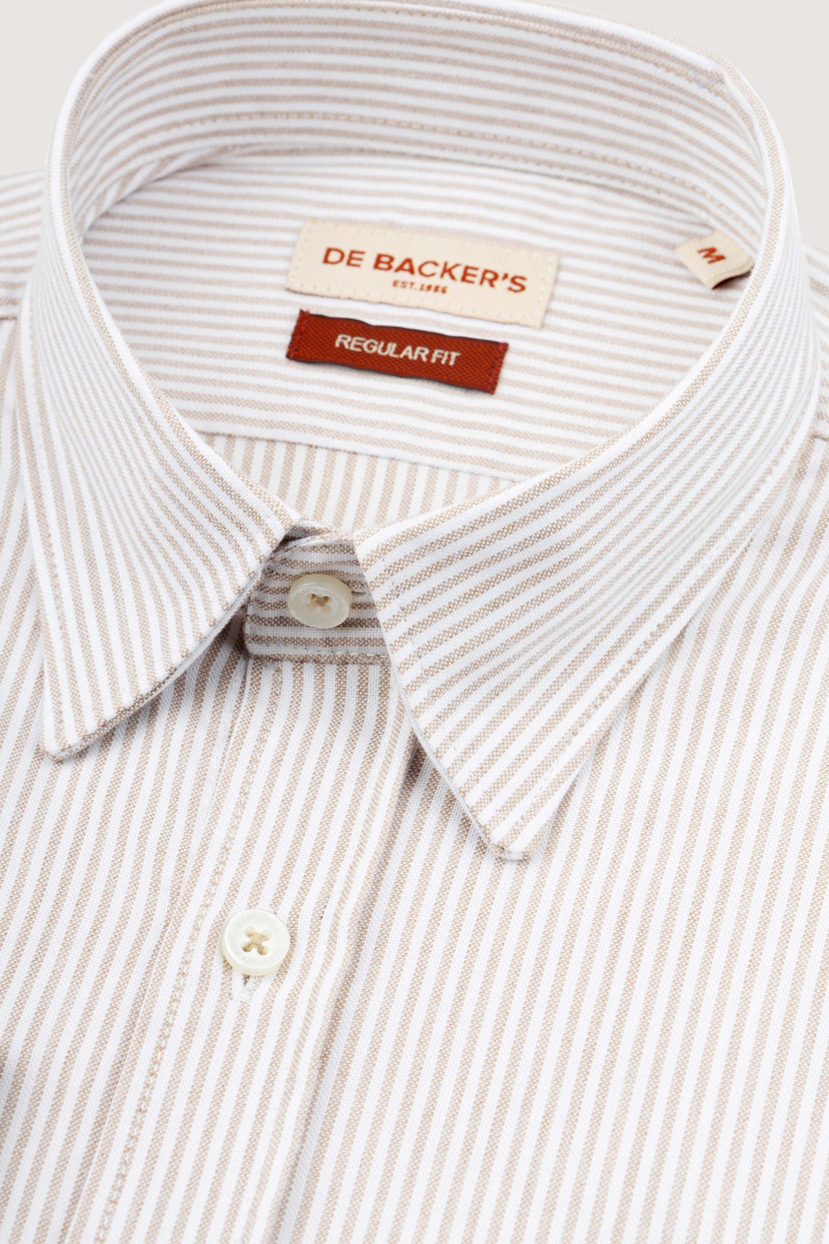 Beige Casual Shirt - De Backers - 2