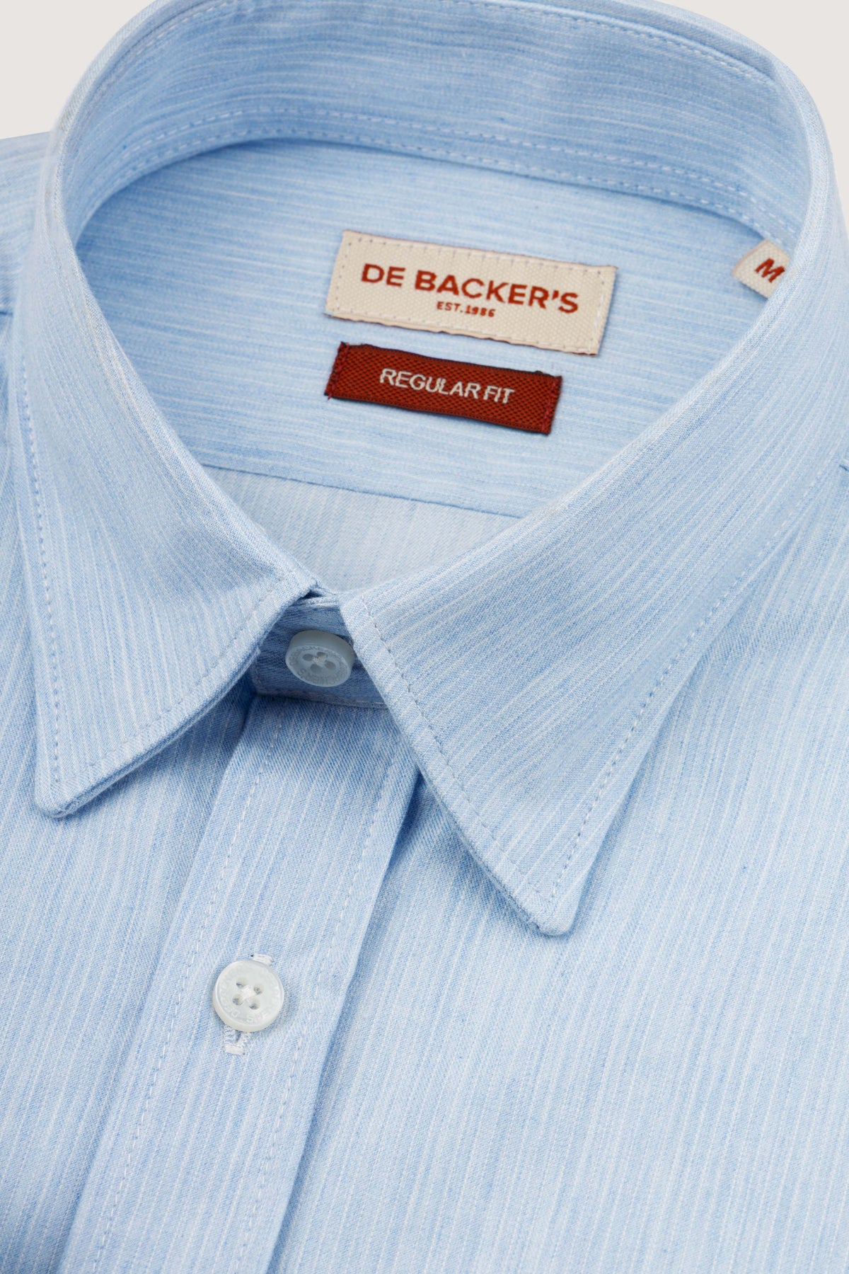 Baby Blue Casual Shirt - De Backers - 2