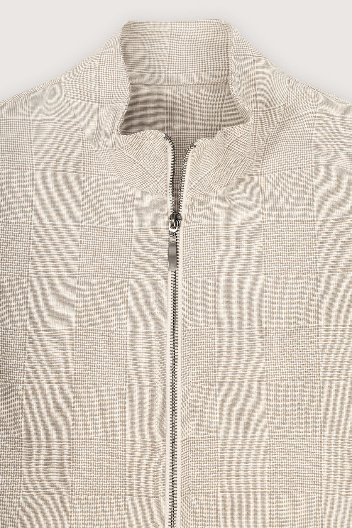 Brown Casual Linen Overshirt - De Backers - 2