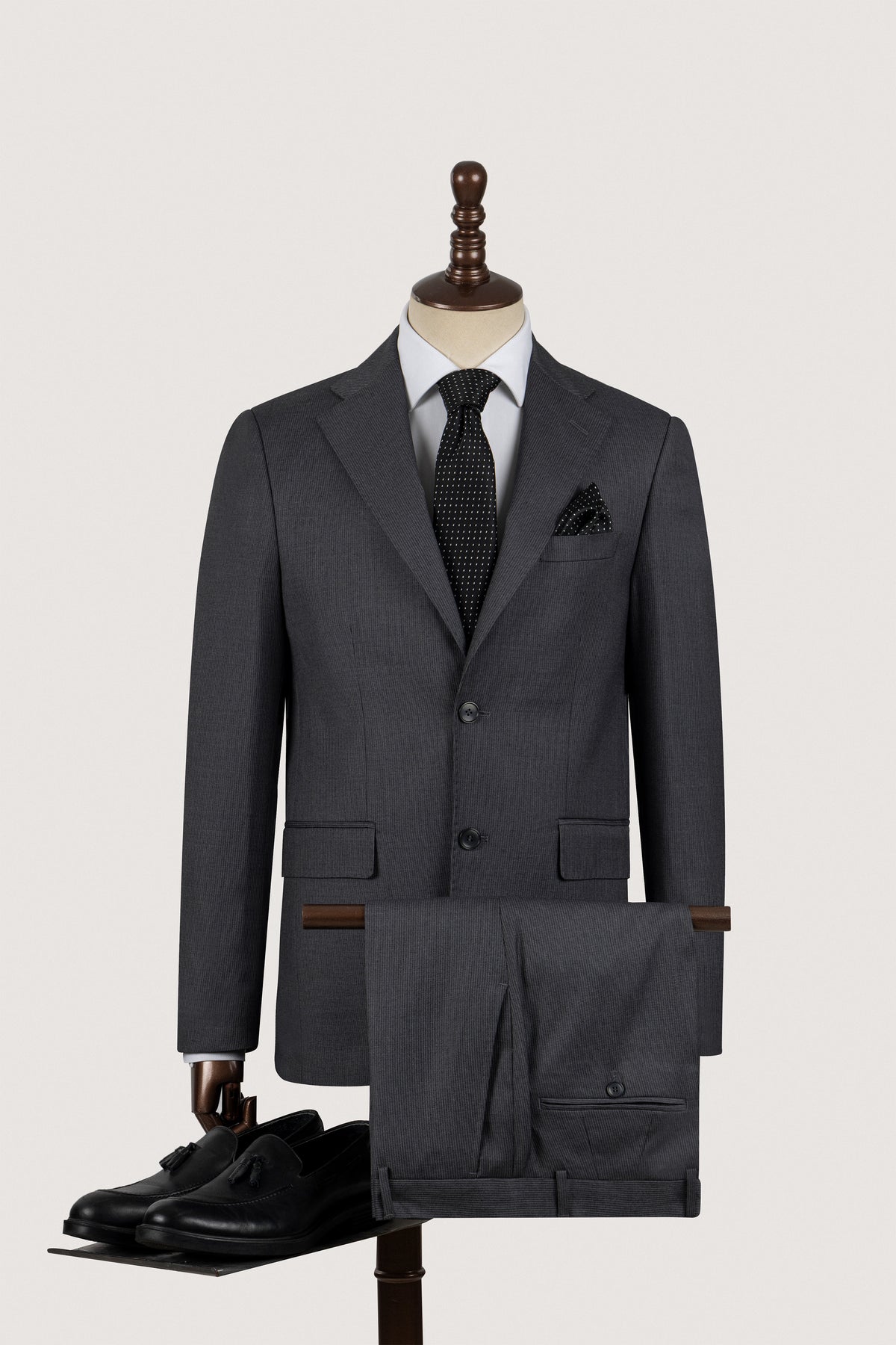 Dark Grey Classic Suit - De Backers - 1