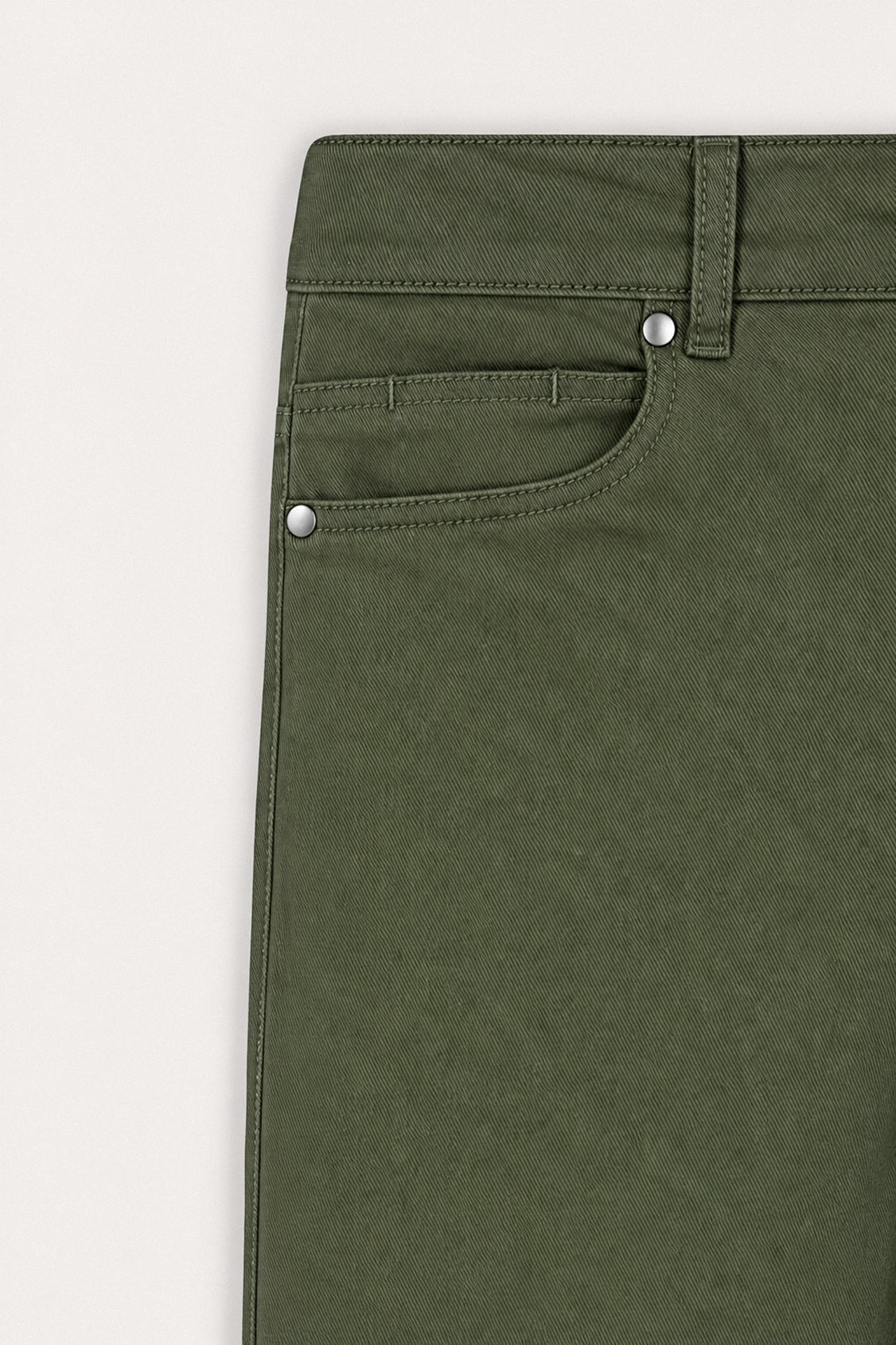 Men's Trousers Egypt - Olive Green Casual Chino Pants - 3