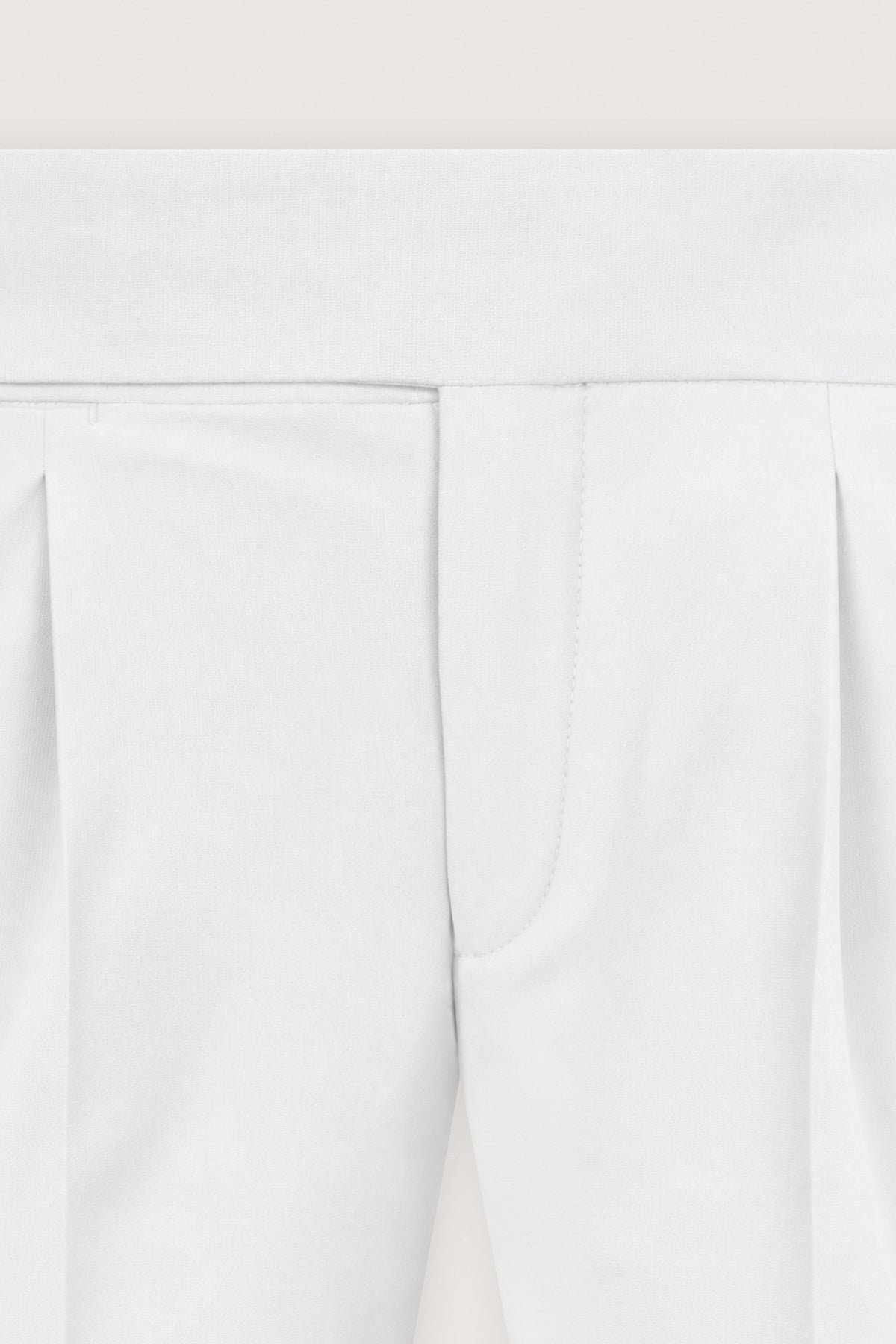 White Fashion Pants - De Backers - 2