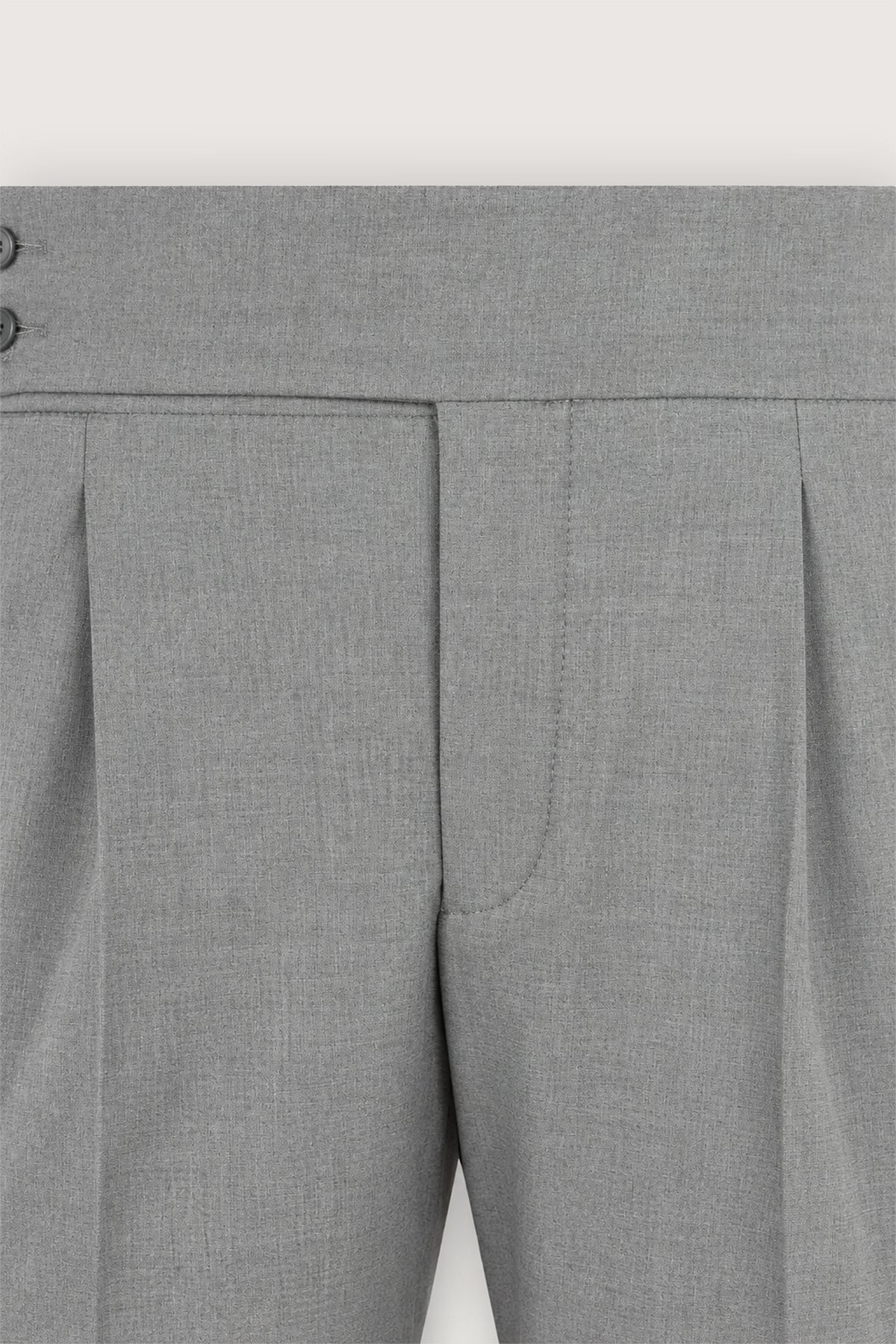 Light Grey Fashion Pants - De Backers - 2