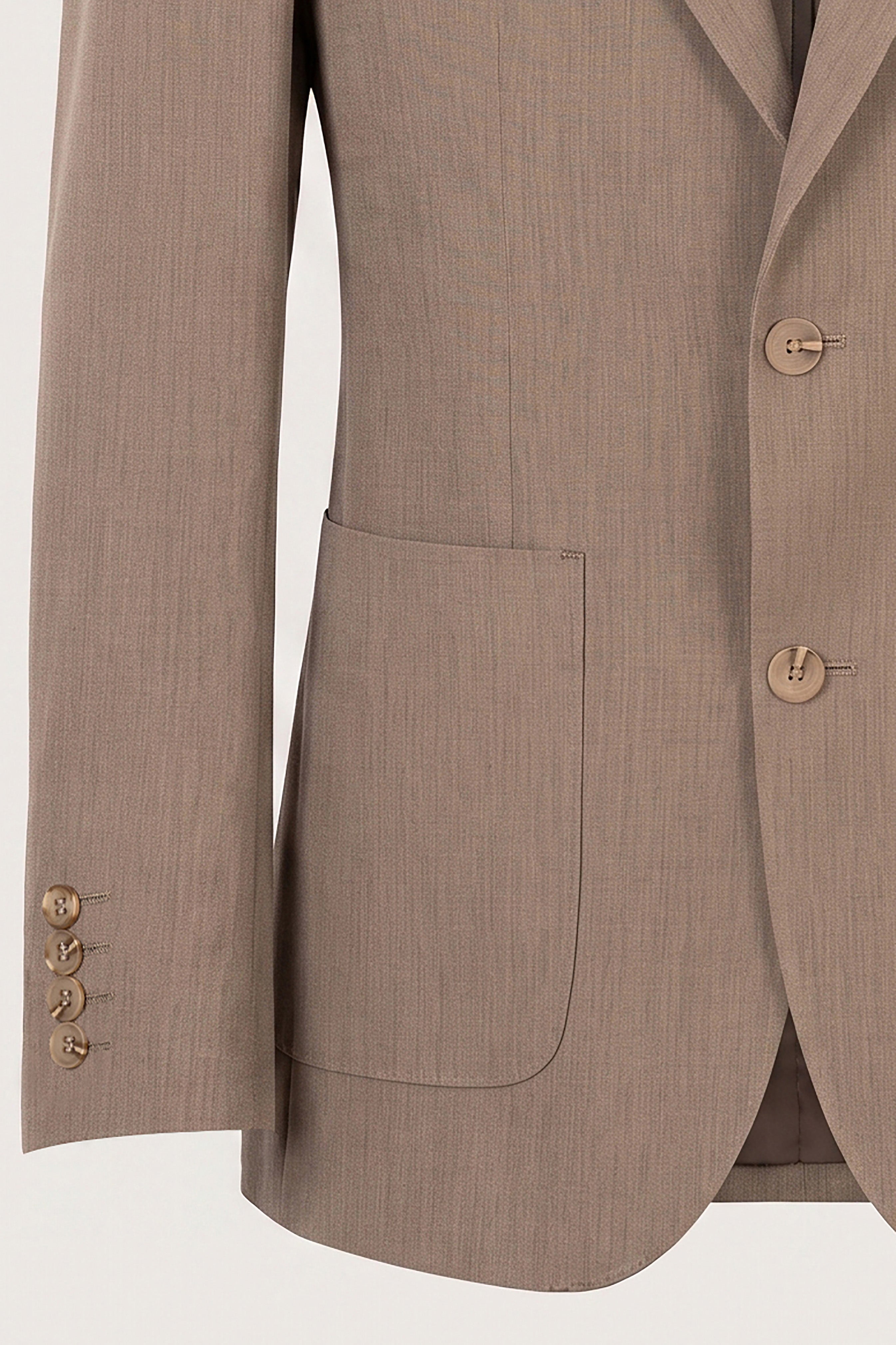 Brown Casual Blazer - De Backers - 2