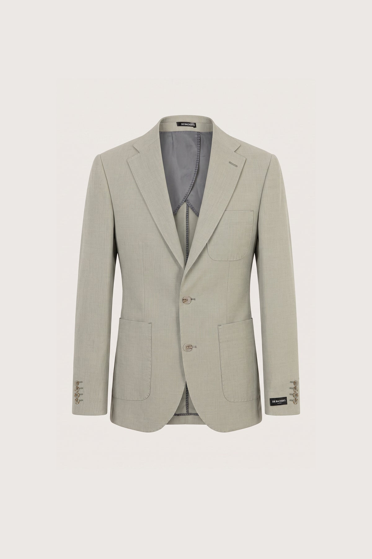 Light Green Casual Blazer - De Backers - 1